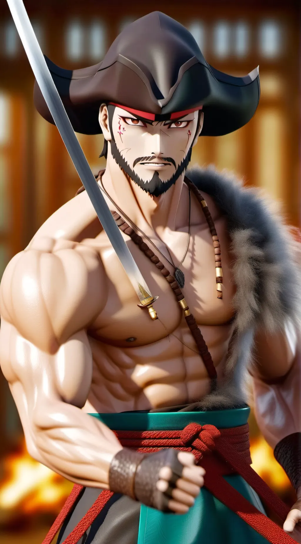 ai character: Mihawk background
