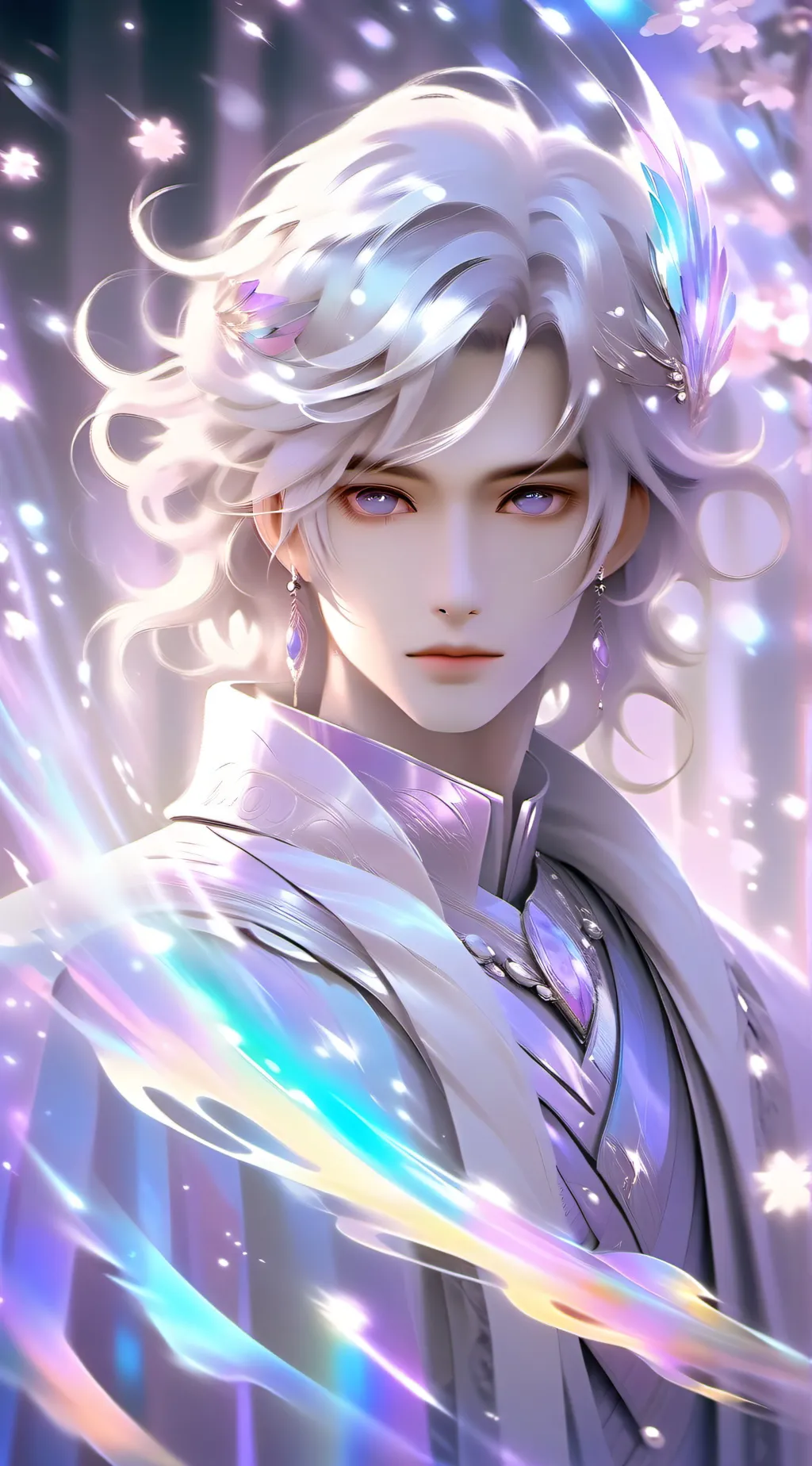 ai character: lucas  background