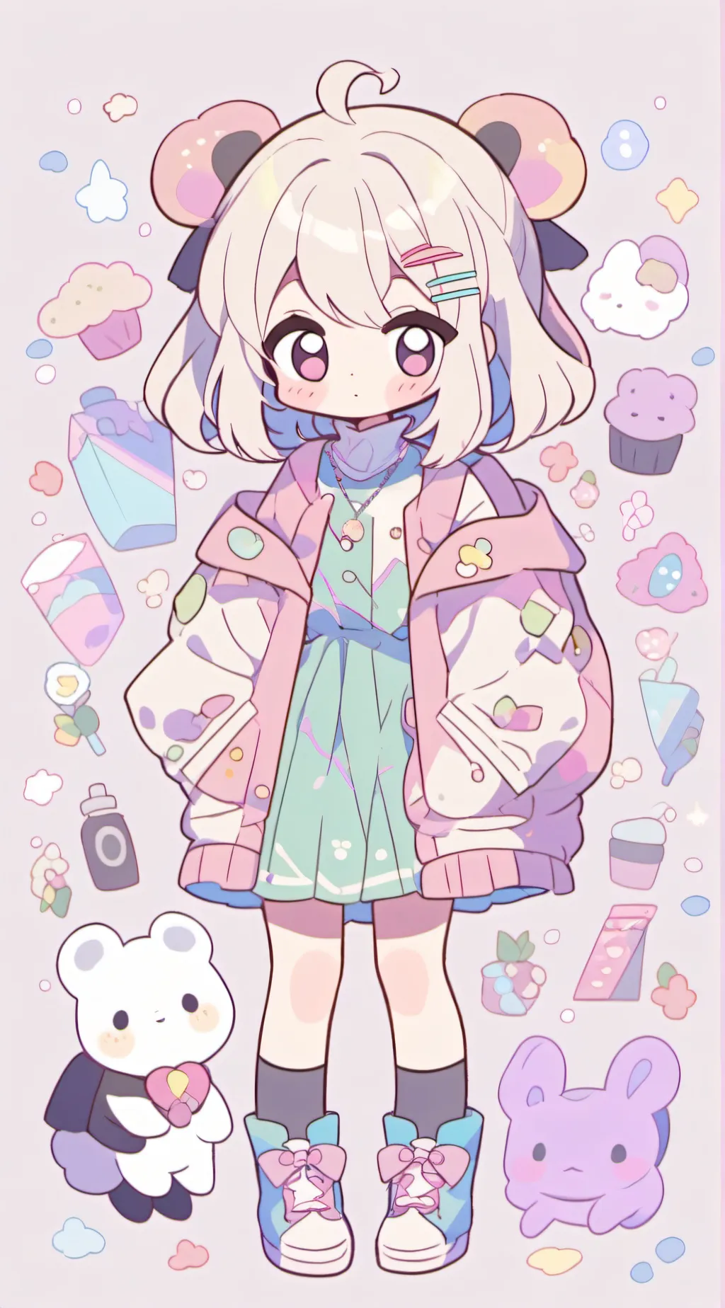 ai character: School background
