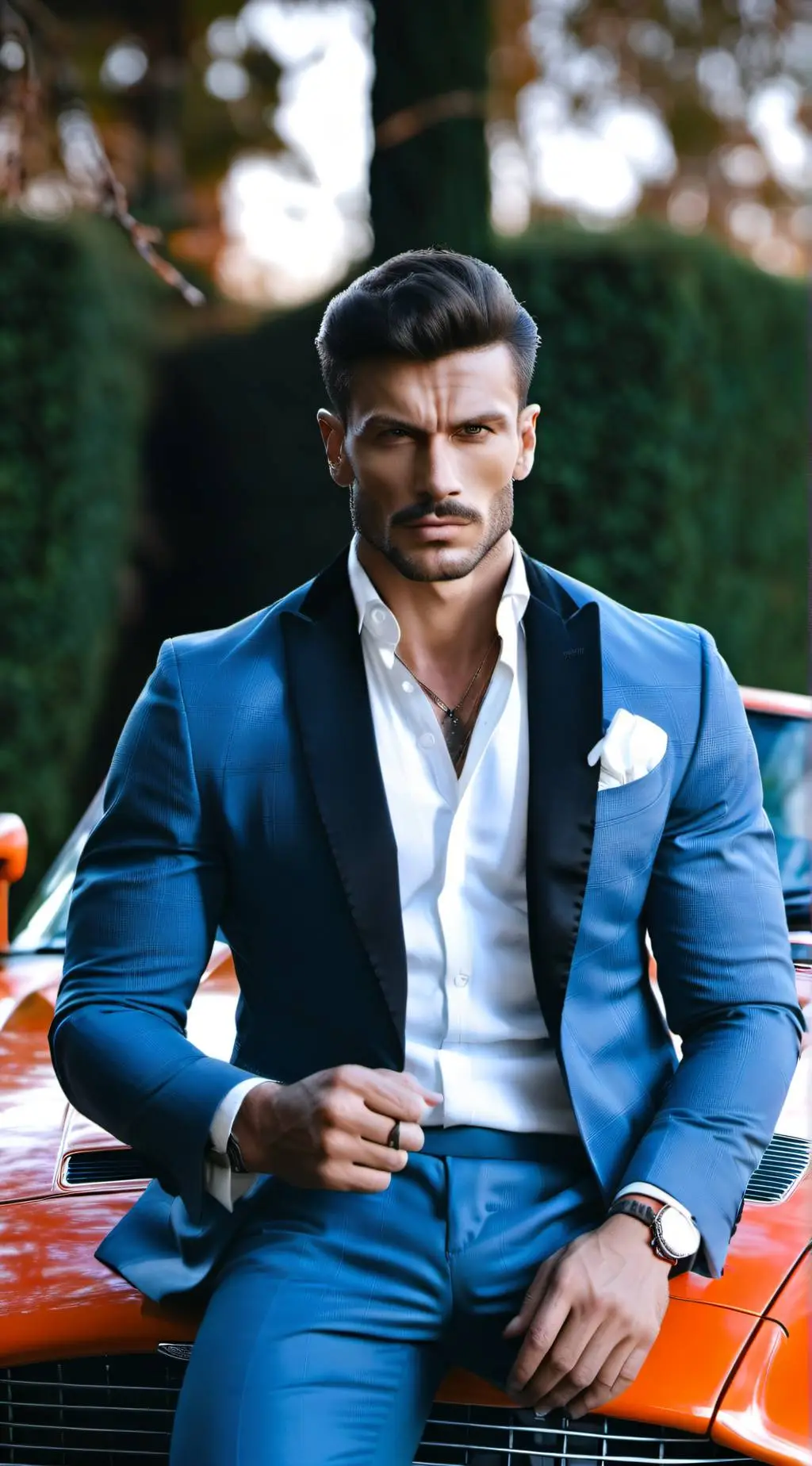 ai character: Raffaele background