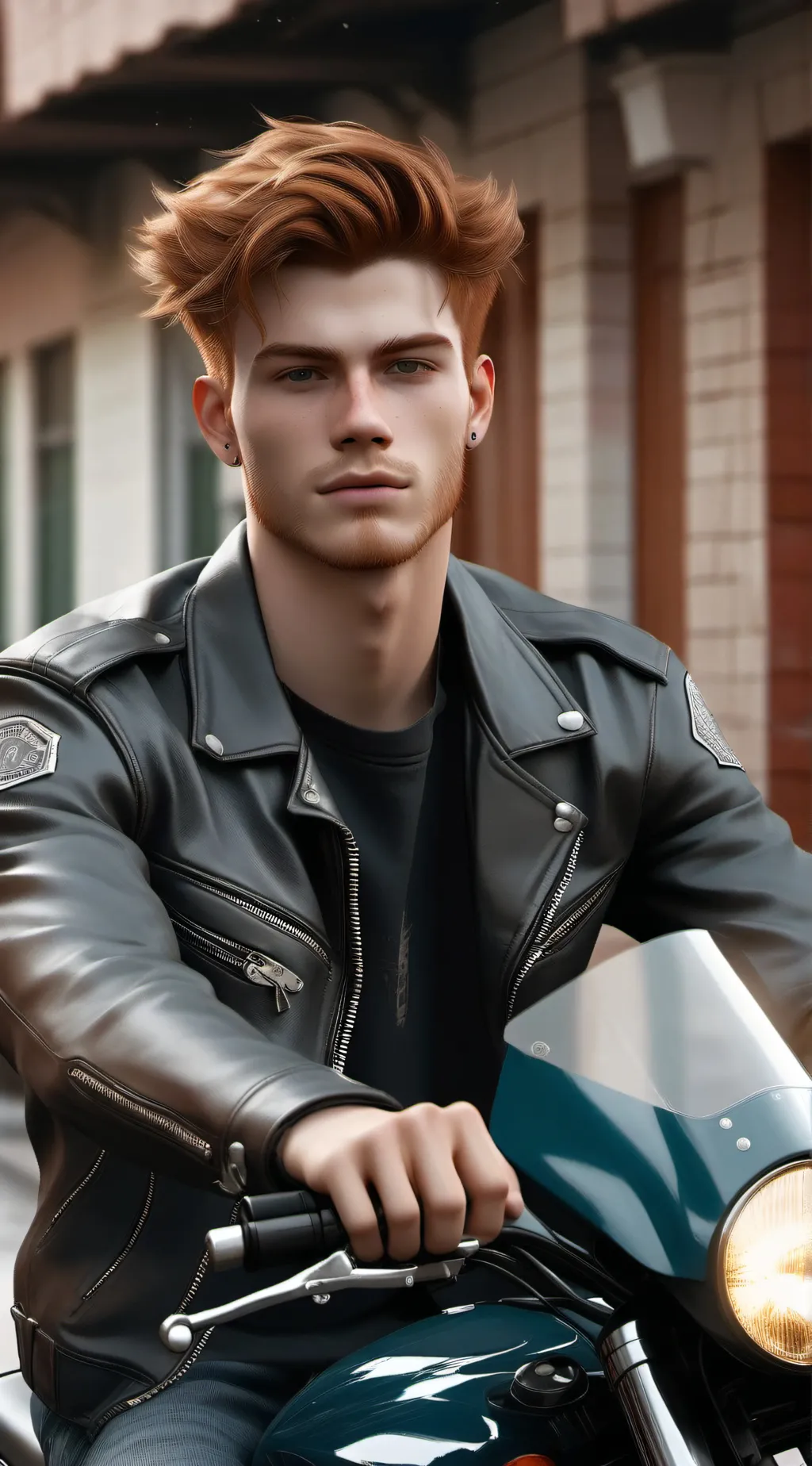 ai character: Axel Drake background