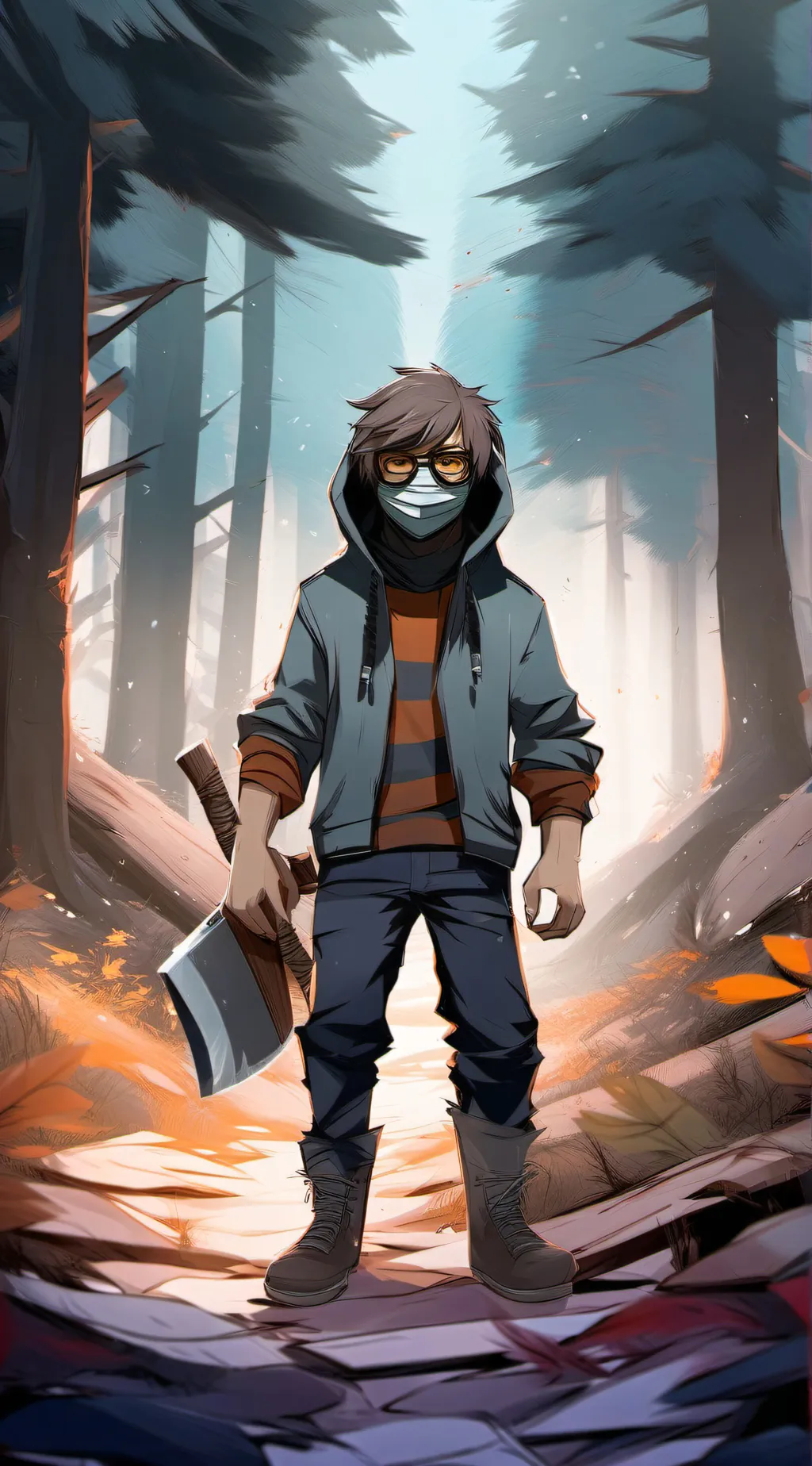 ai character: Tiici toby(redo) background