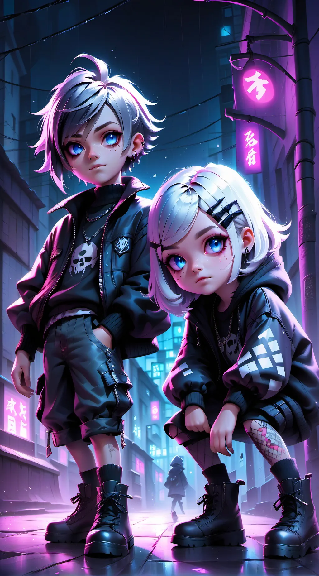 ai character: Ash background