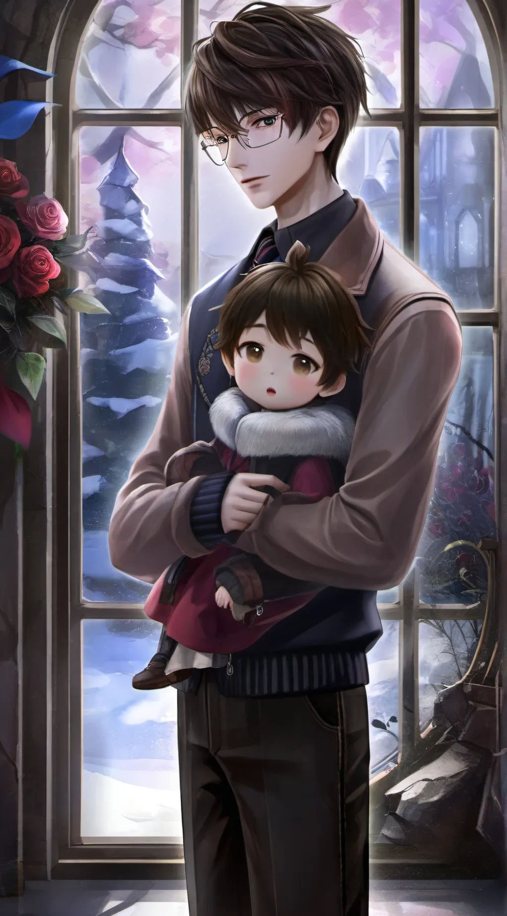 ai character: Cran  background