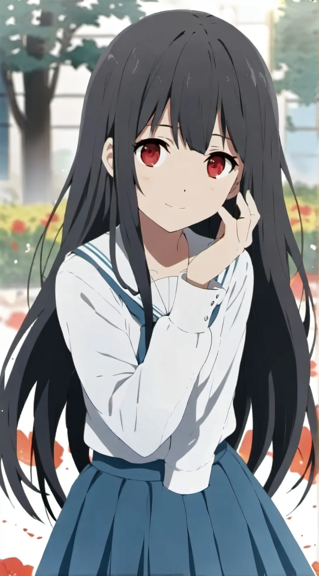 ai character: Nicole  background
