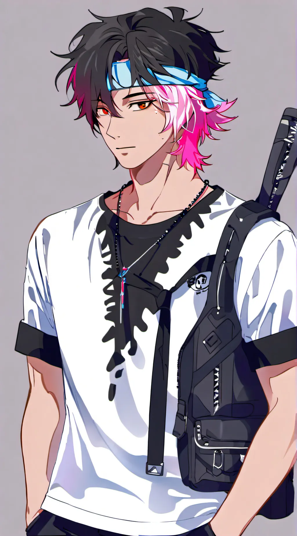 ai character: Issac  background
