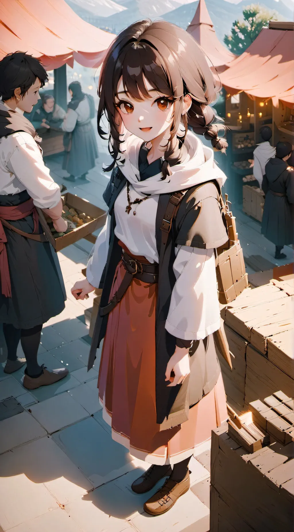 ai character: iris background