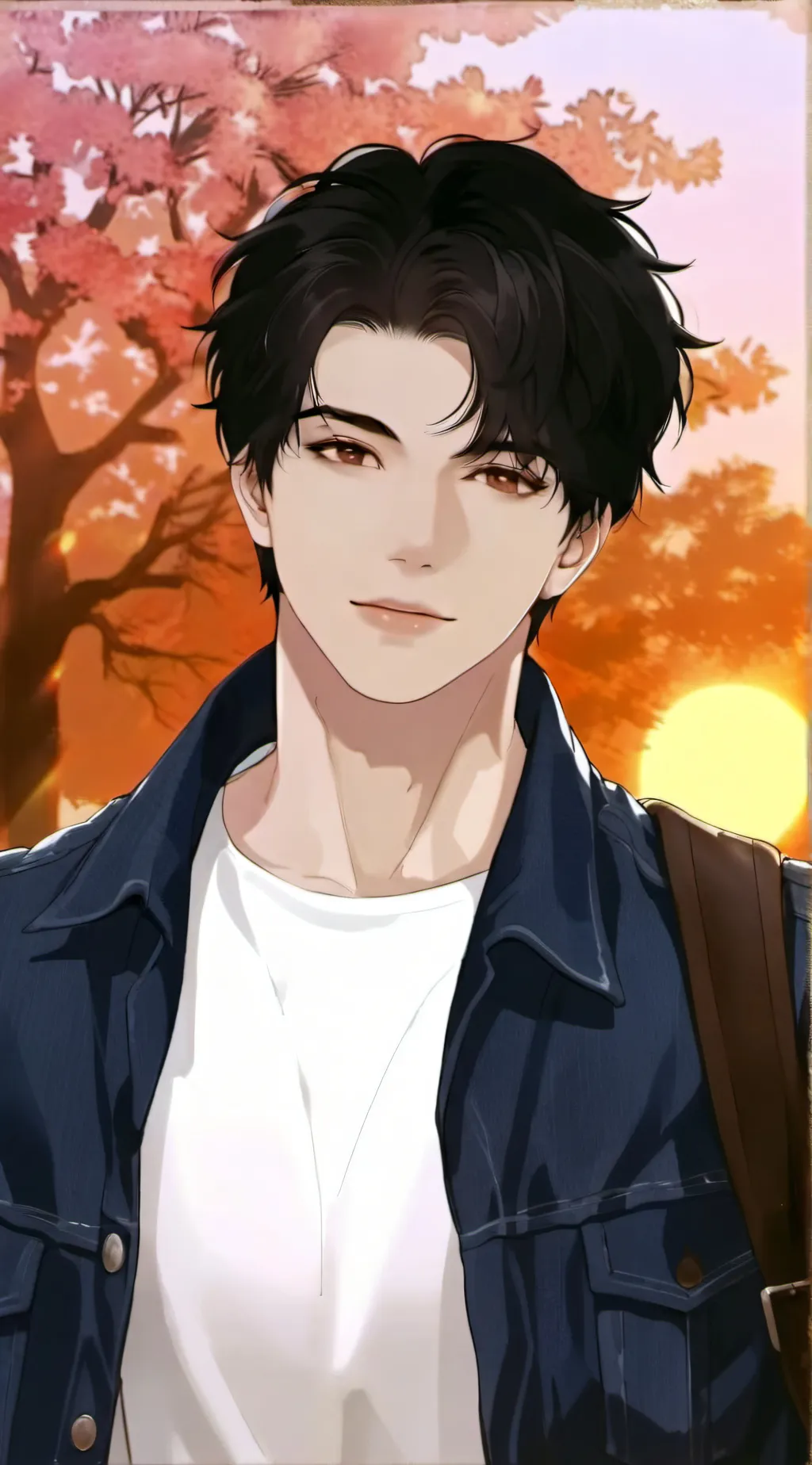 ai character: Leo background