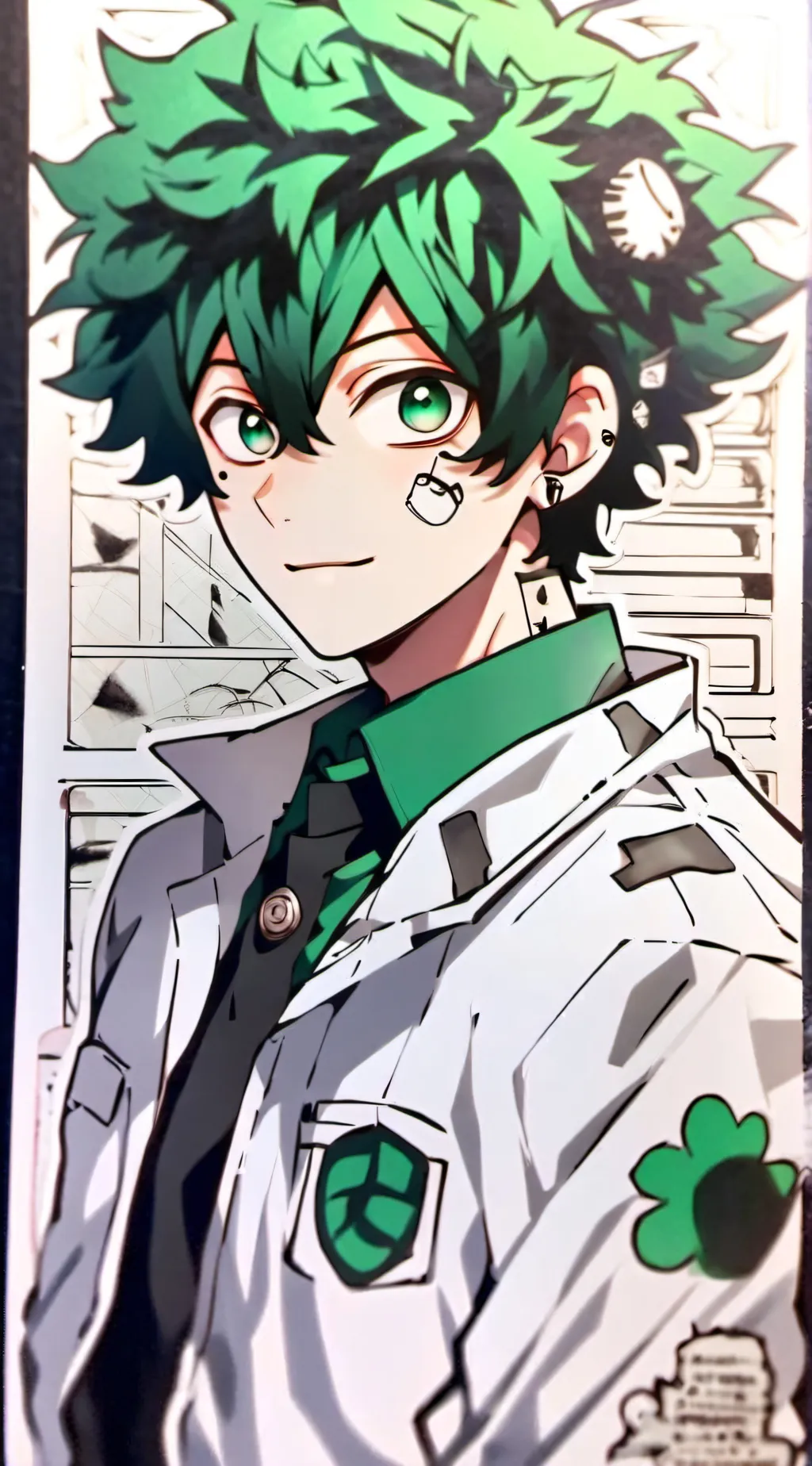 ai character: Izukus lab~ background
