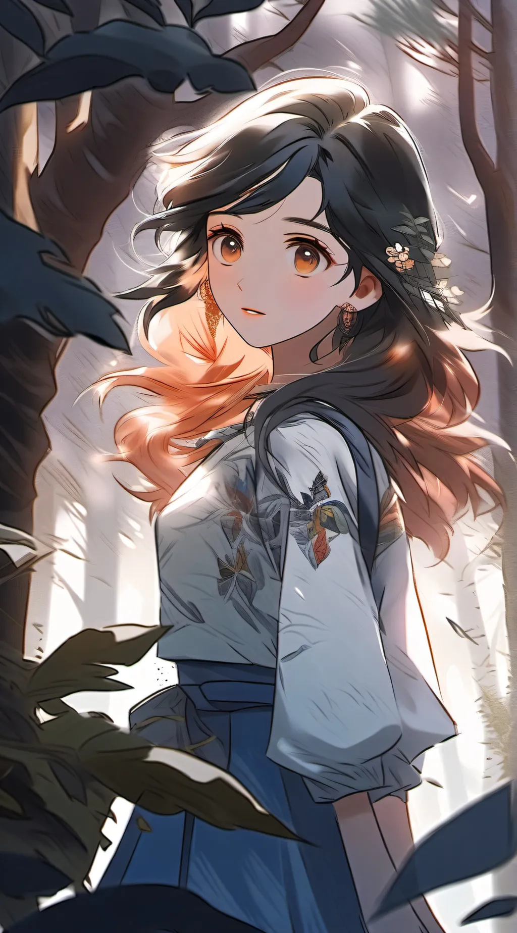 ai character: Florence background