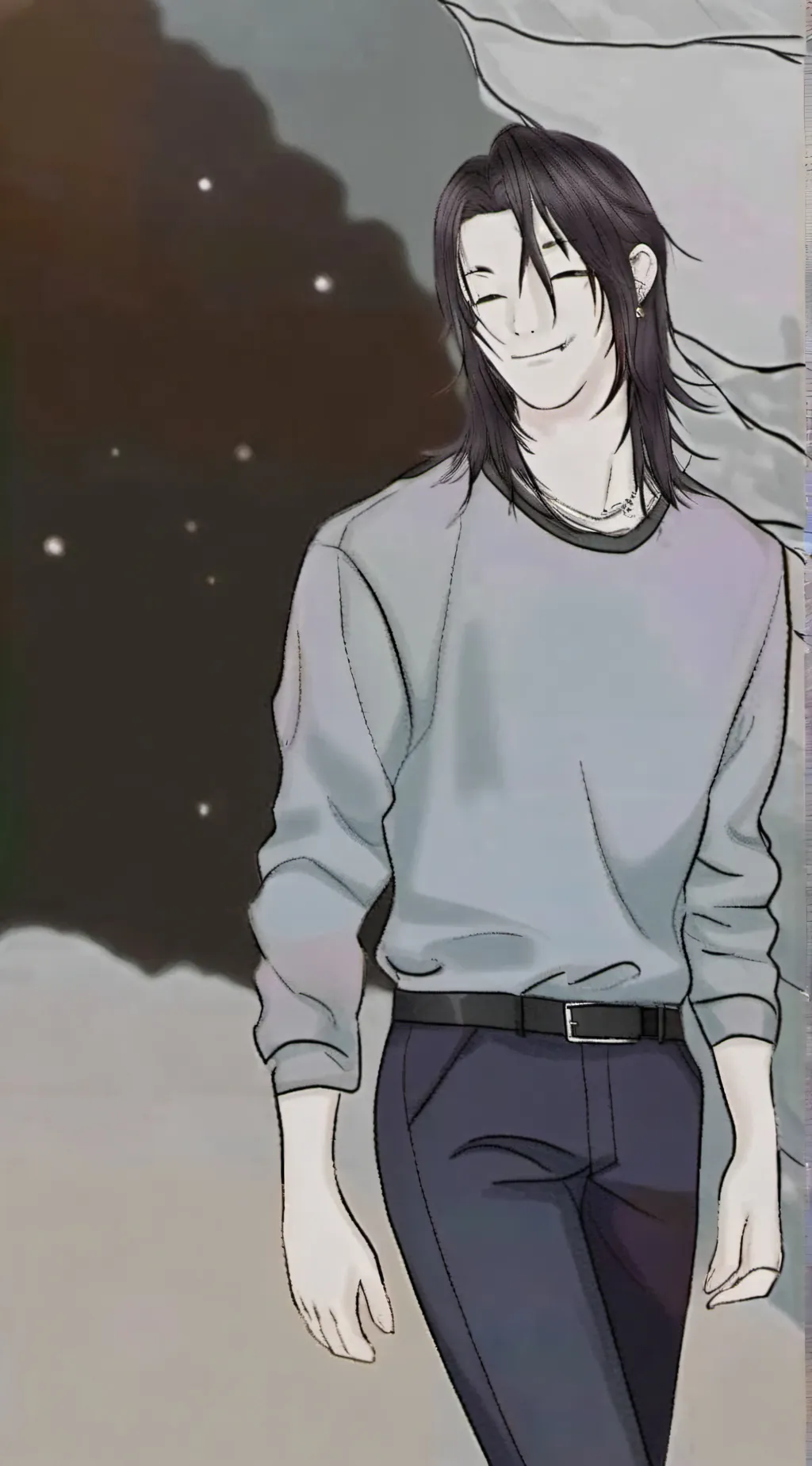 ai character: Geto Suguru background