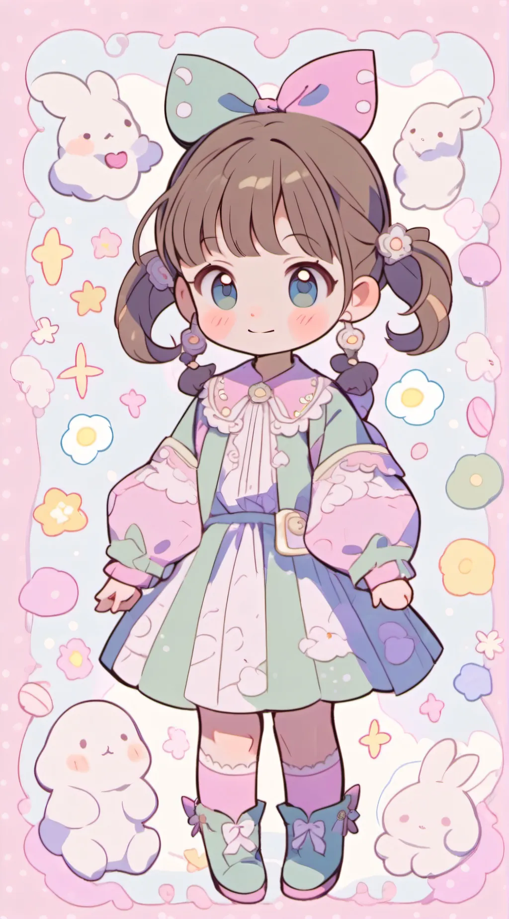 ai character: Julia  background