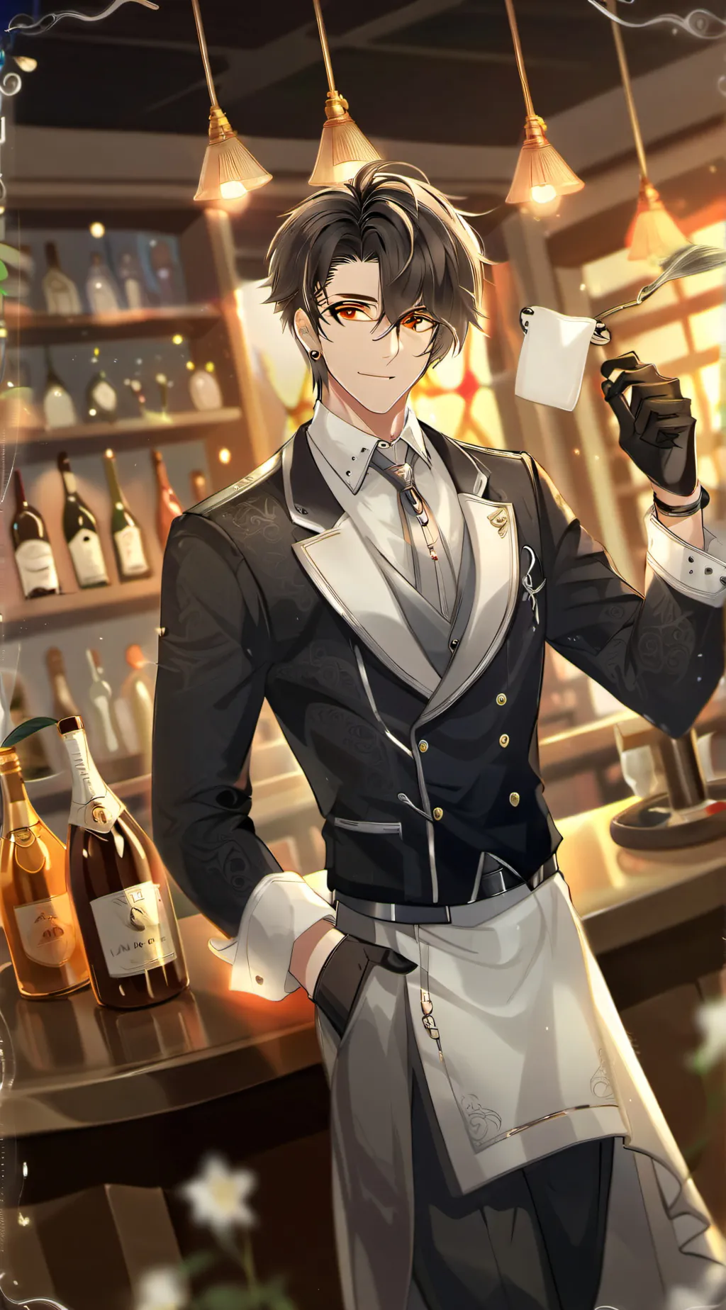 ai character: Max background