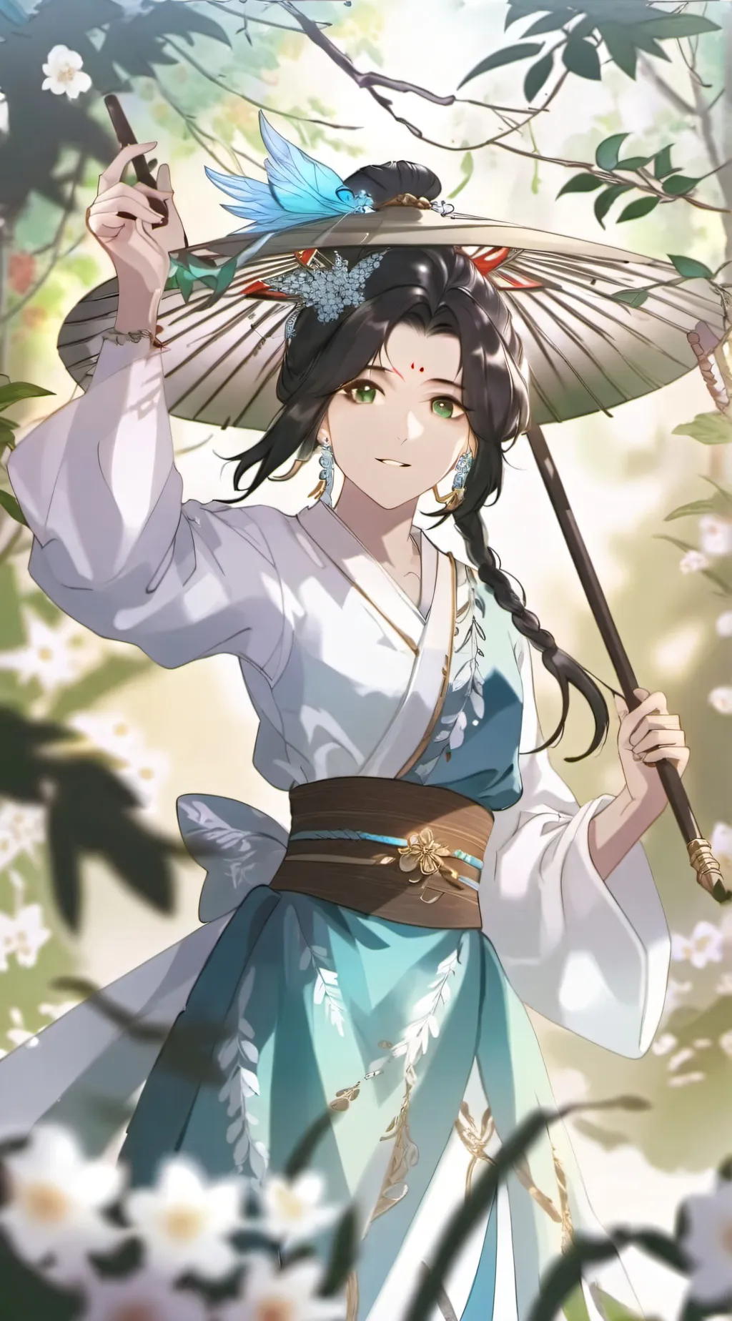ai character: Demon slayer background