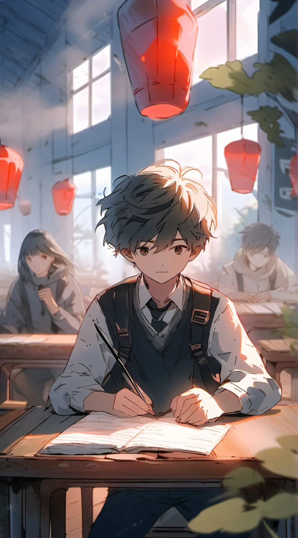 ai character: Mha background