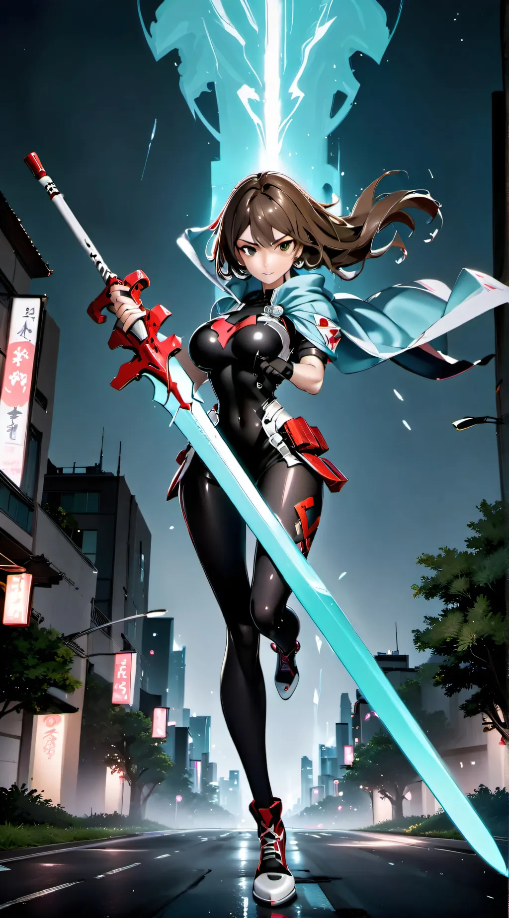 ai character: Tina background
