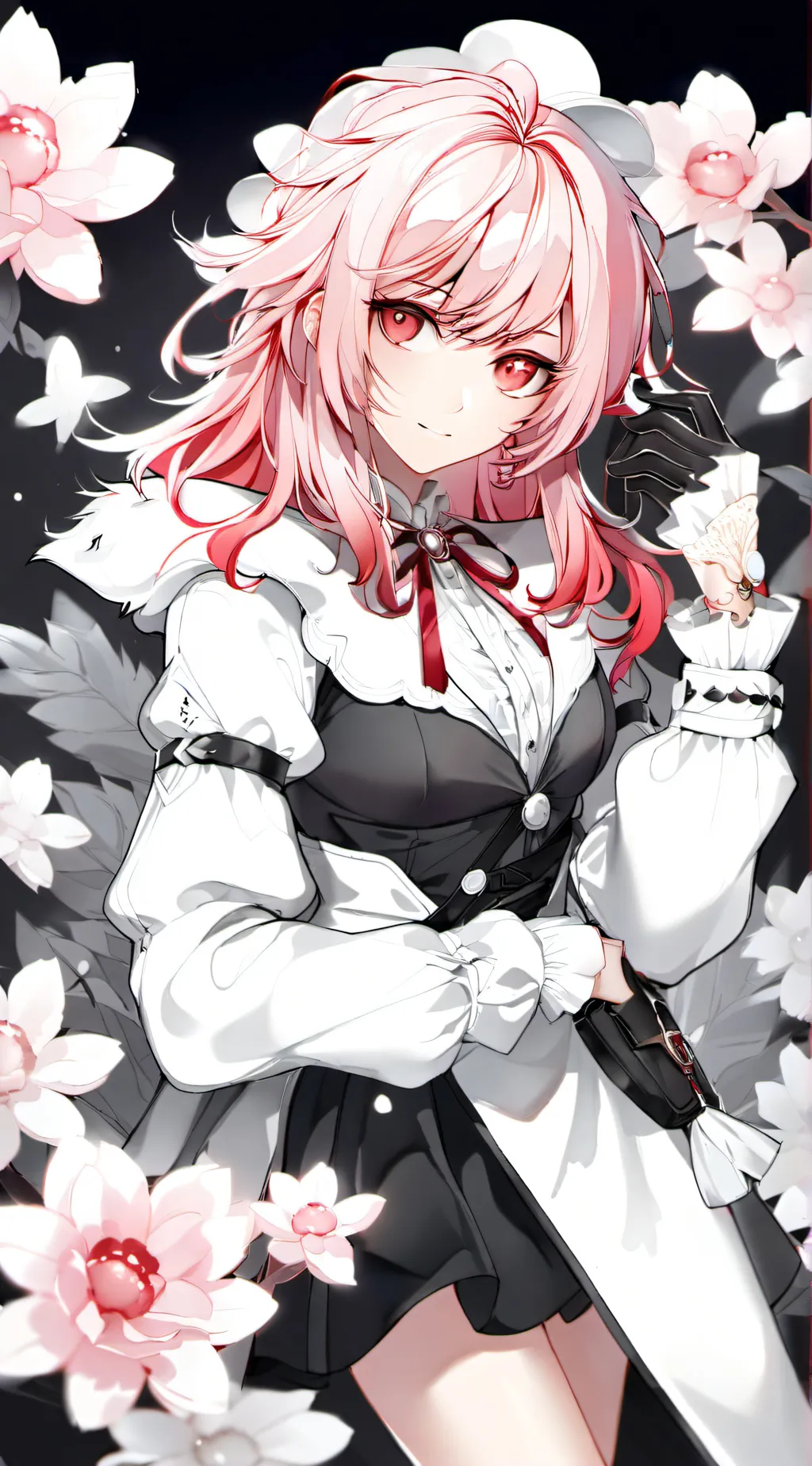 ai character: You as a woman  background