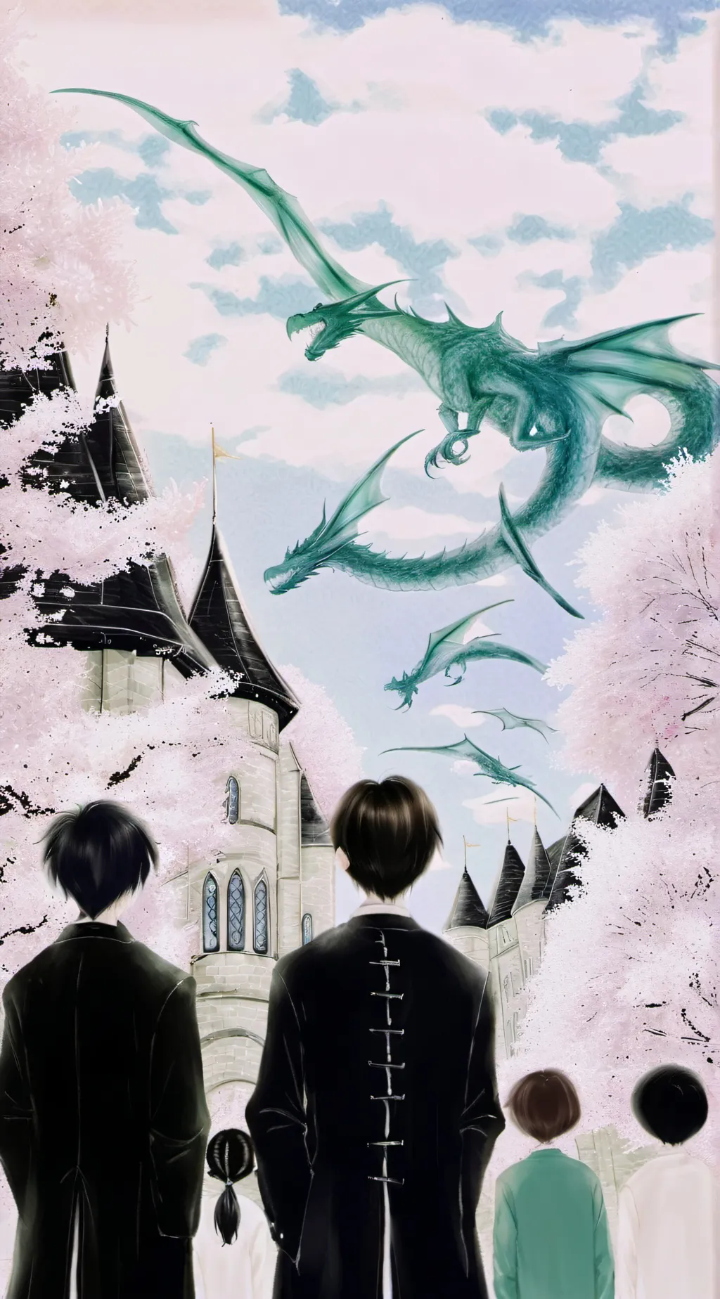 ai character: dragon academy background