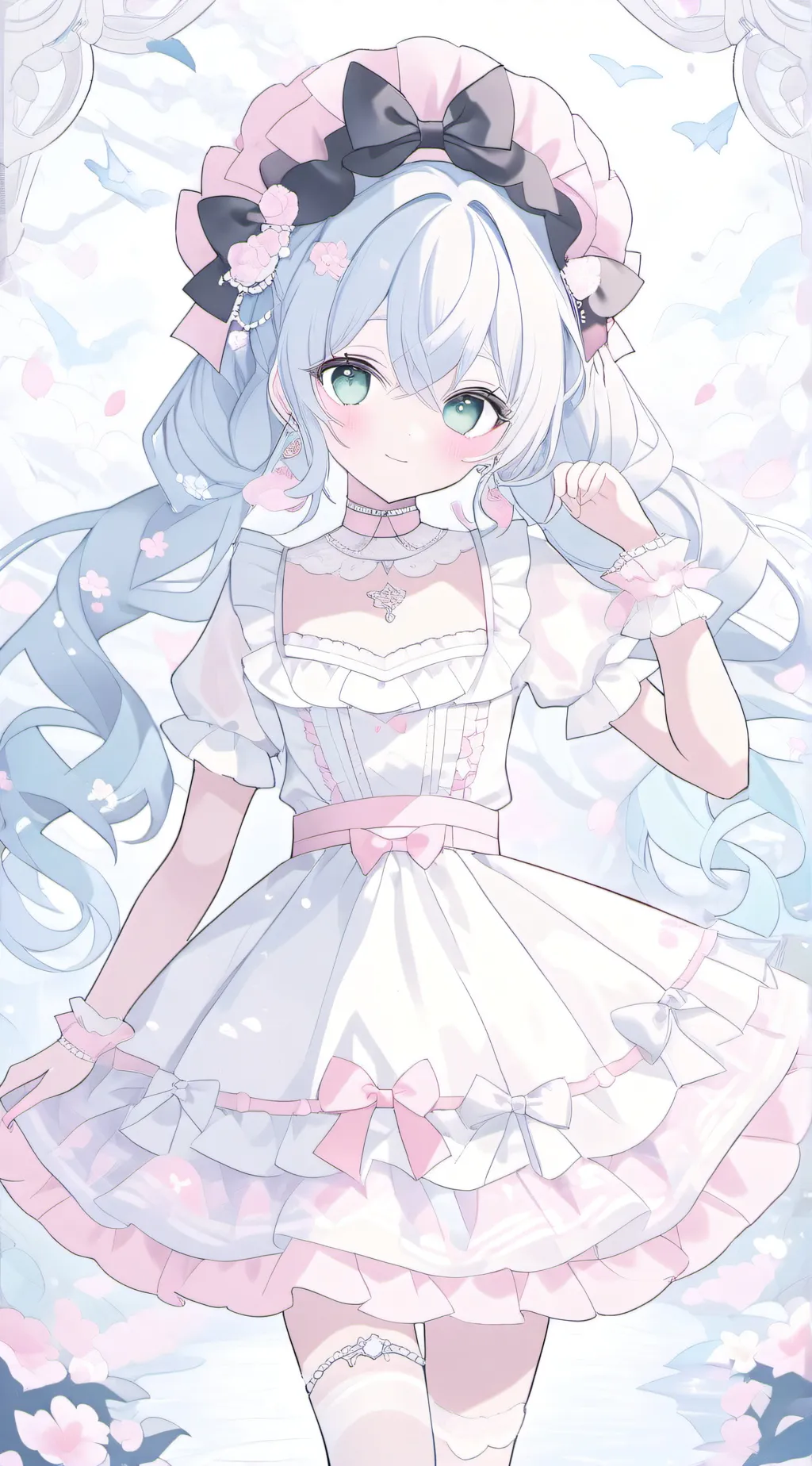 ai character: laya background