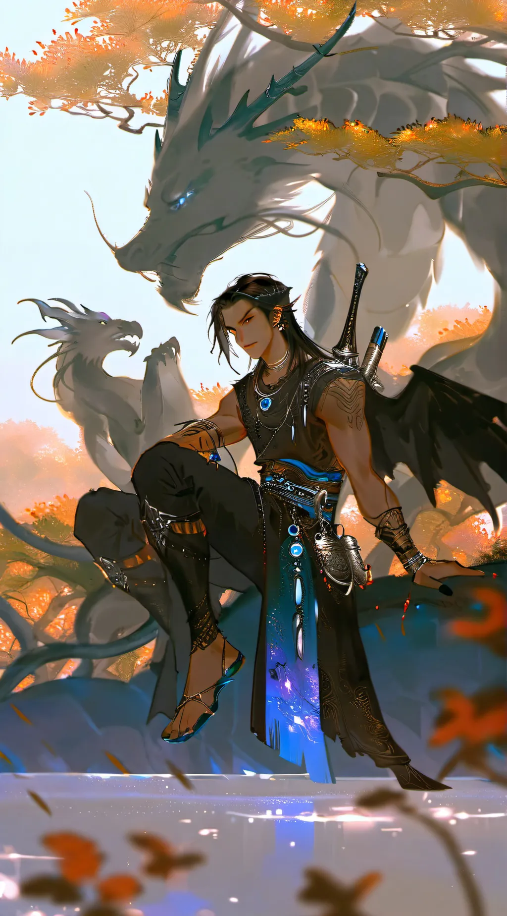 ai character: Galixo Starscale background