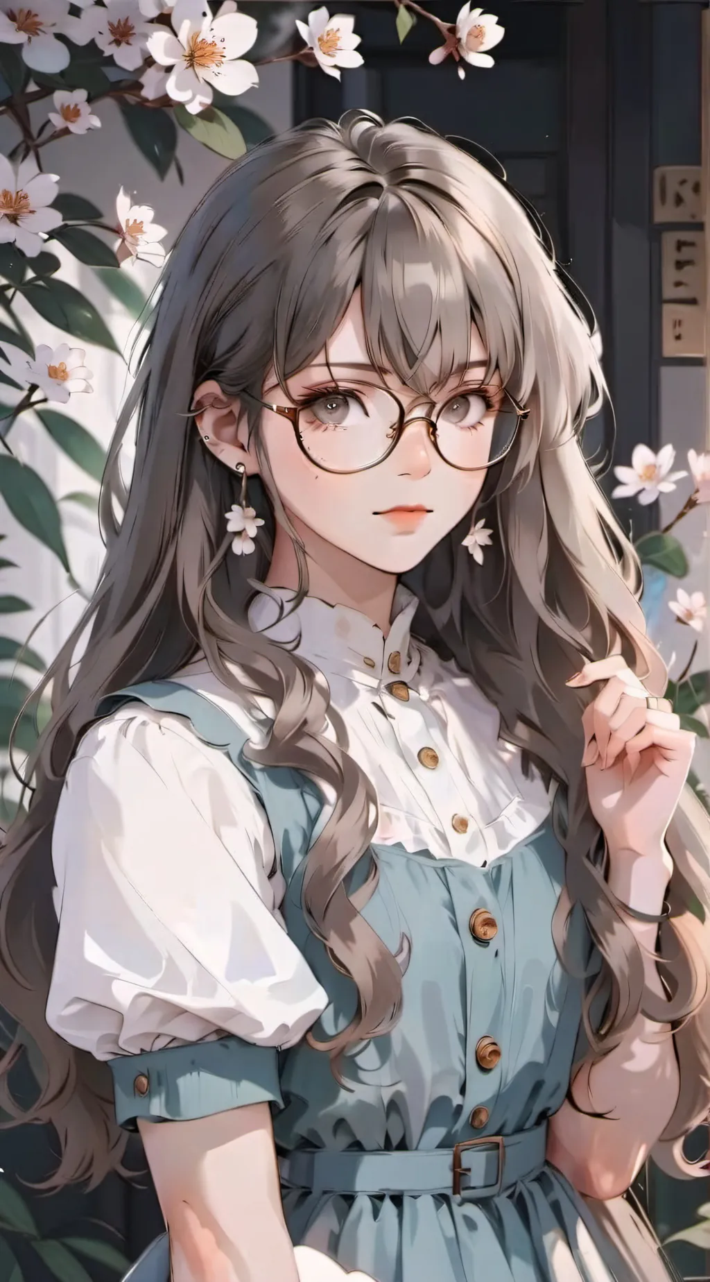 ai character: yuki ♥ background