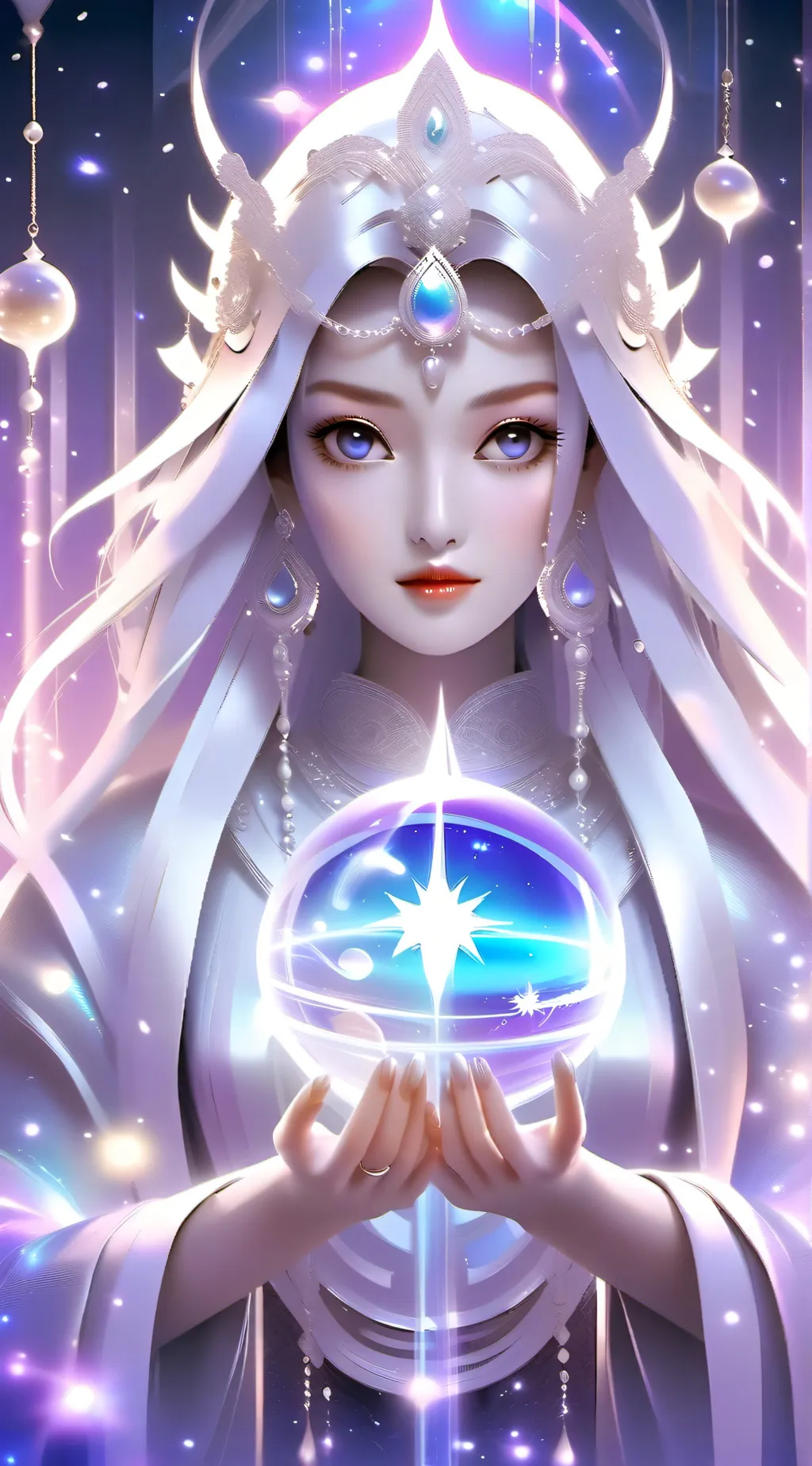 ai character: rose background