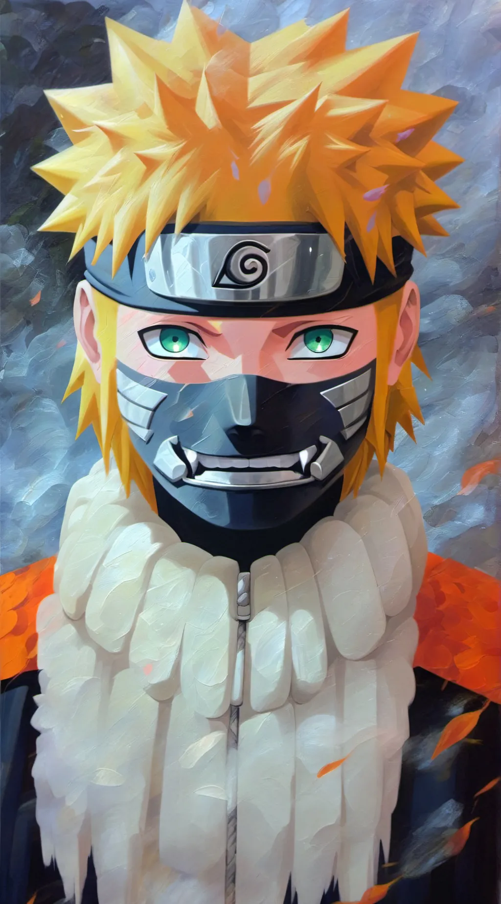 ai character: anbu naruto  background