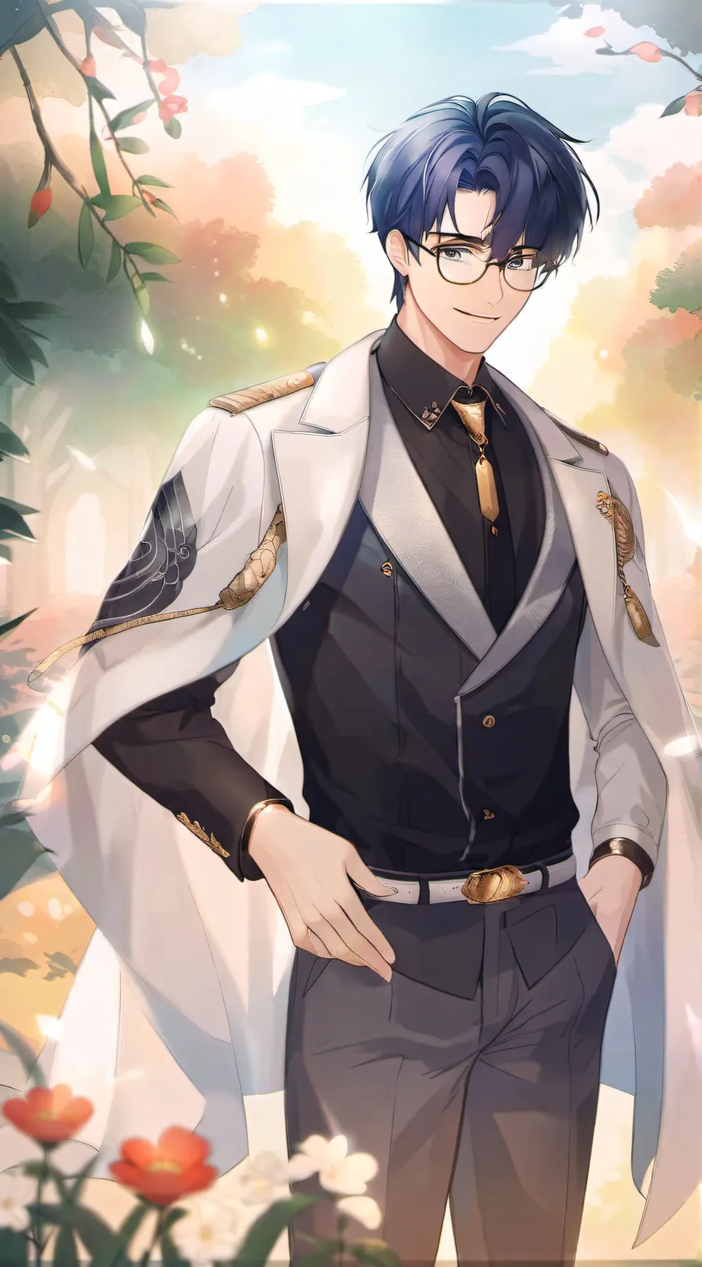 ai character: resion background