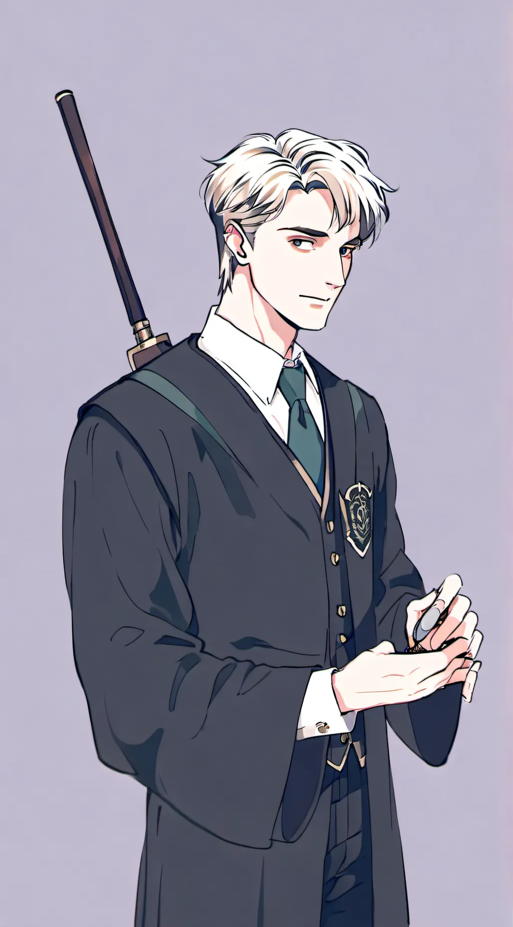 ai character: DRACO background