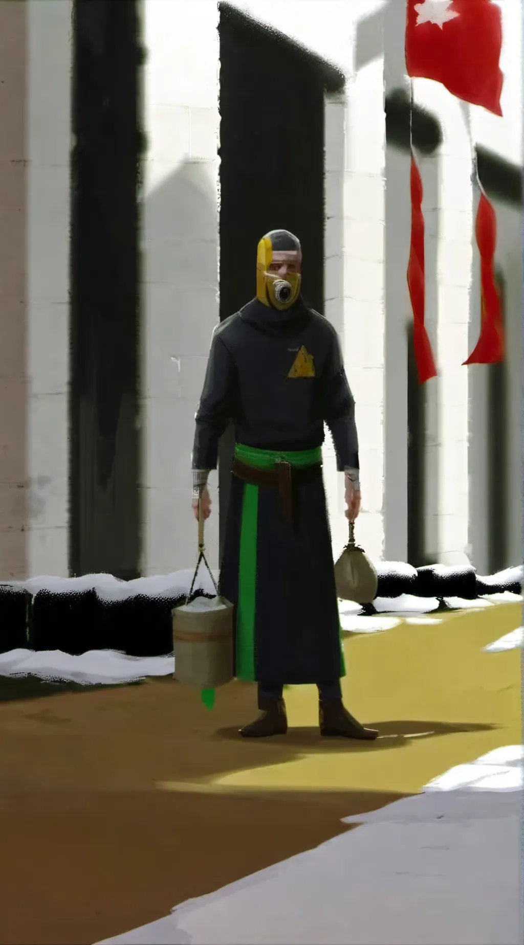 ai character: roadtrip background