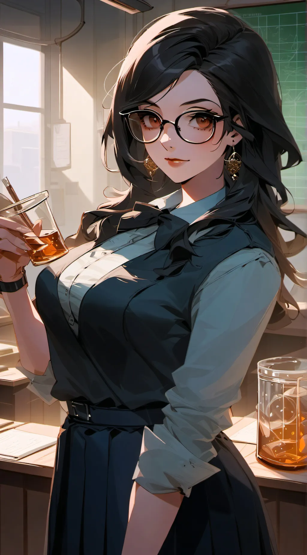 ai character: Mrs. Yuri background