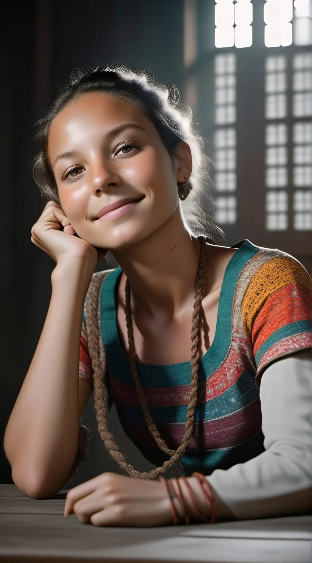 ai character: riley background