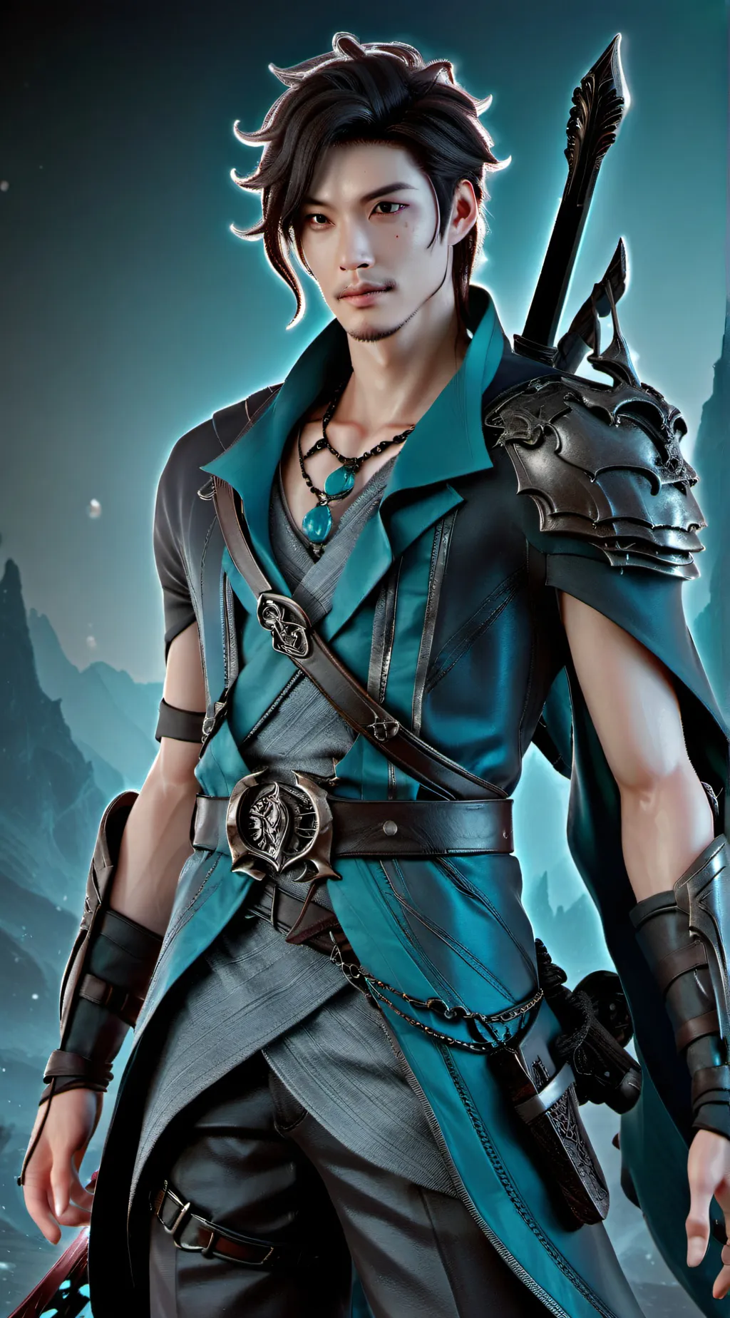 ai character: Max background
