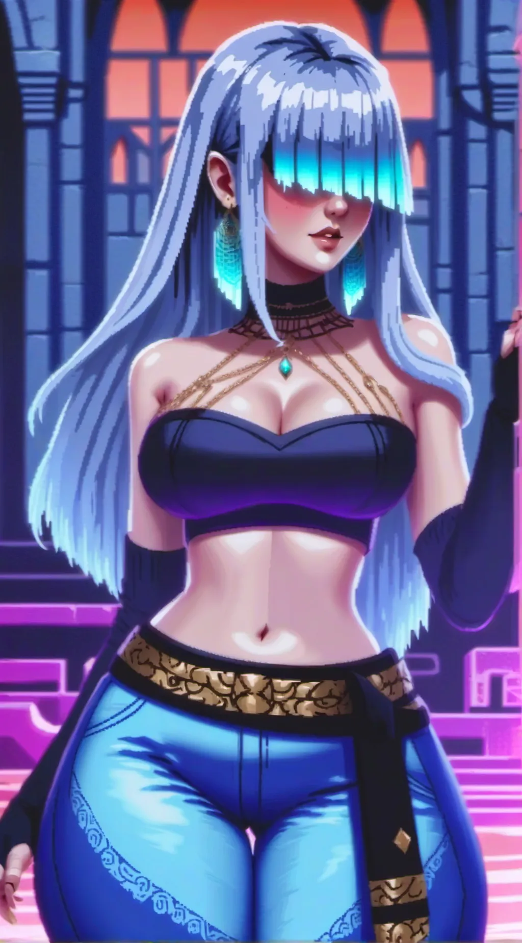 ai character:  KNY background