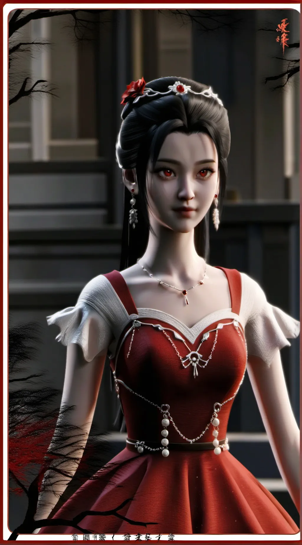 ai character: Charlotte  background