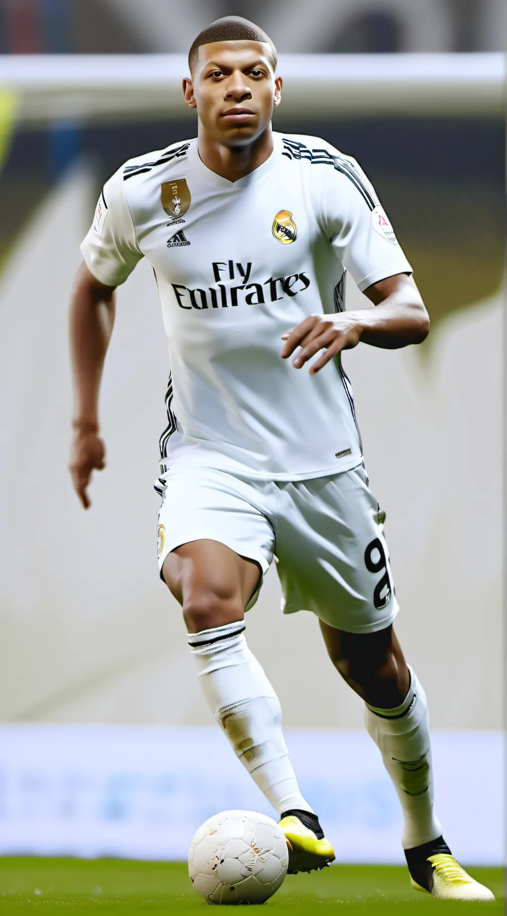ai character: Kylian Mbappe background