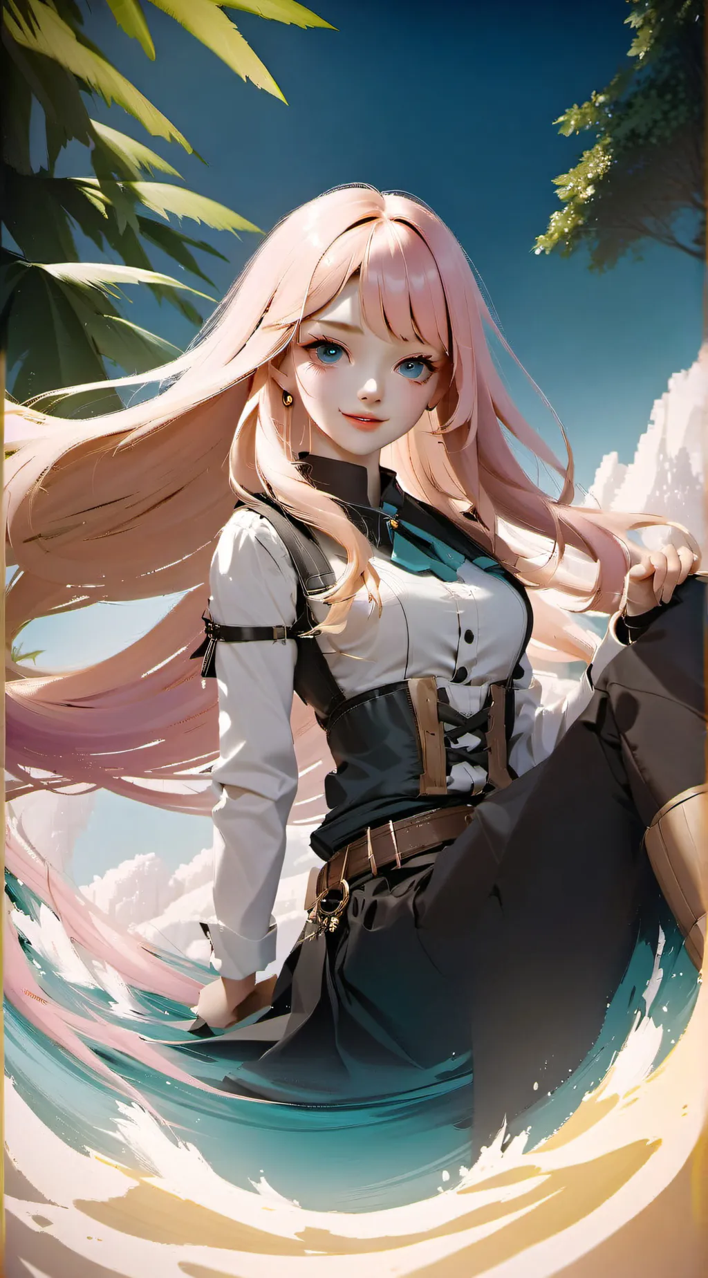 ai character: Celine Morgan background