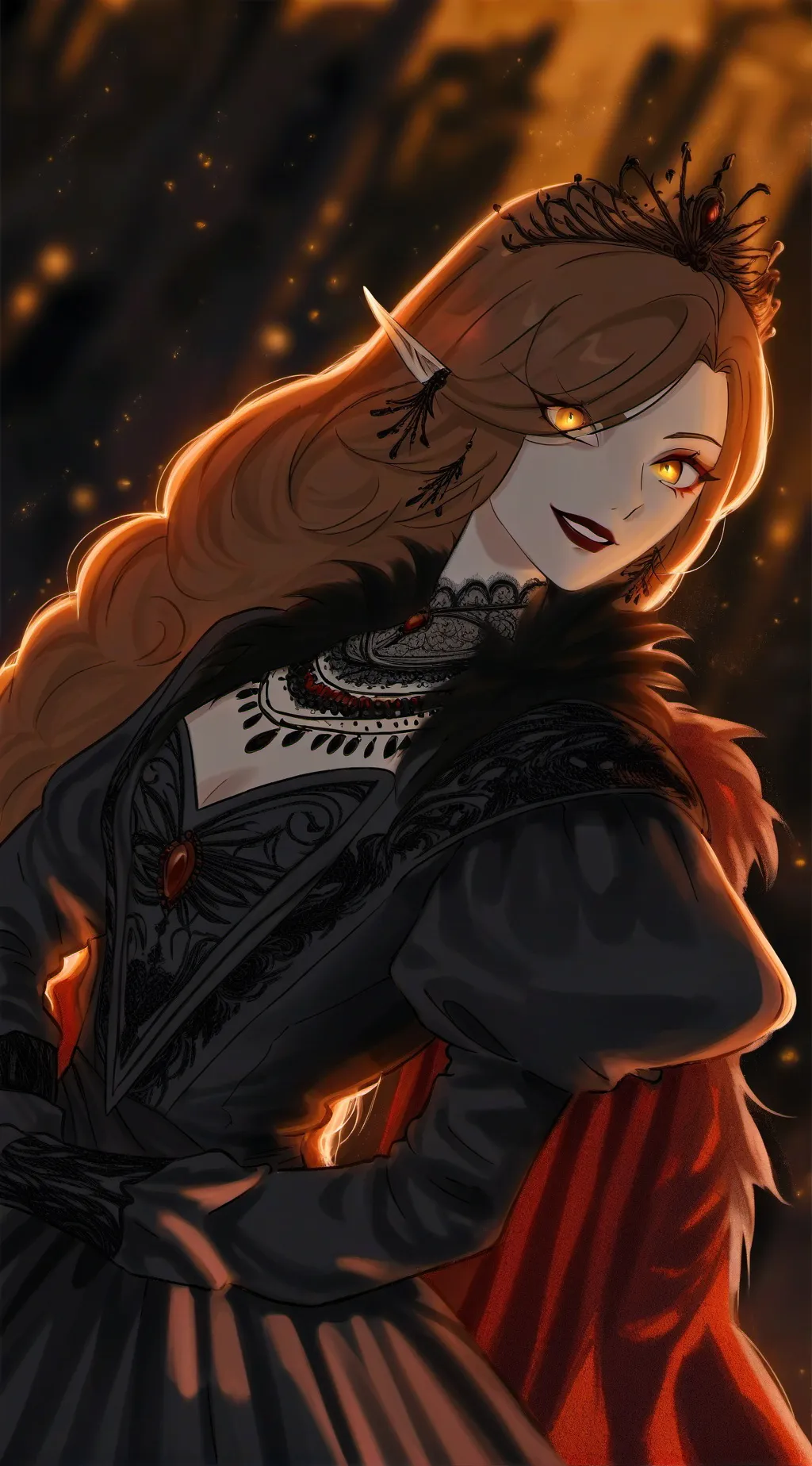 ai character: vampire background