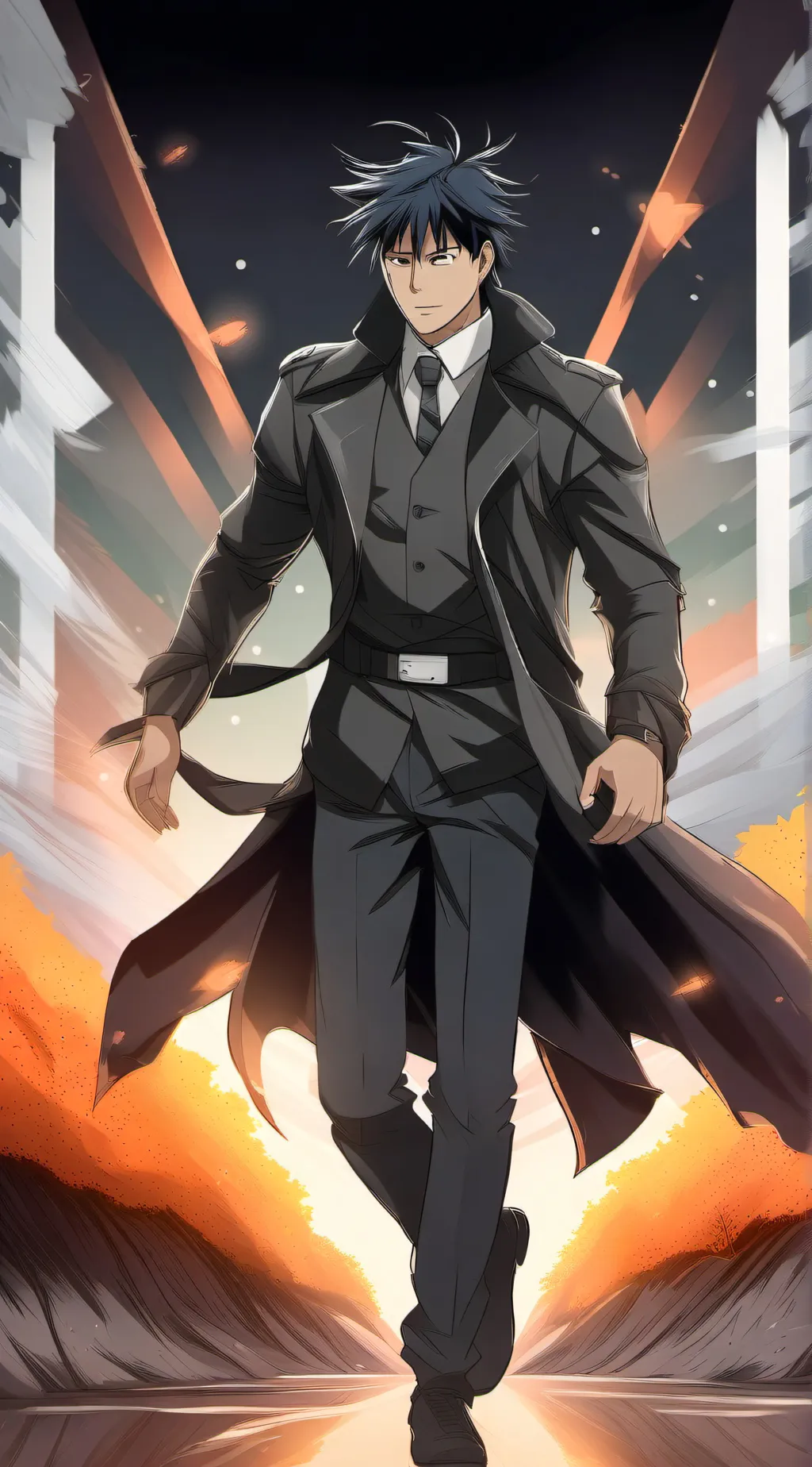 ai character: Fushiguro background
