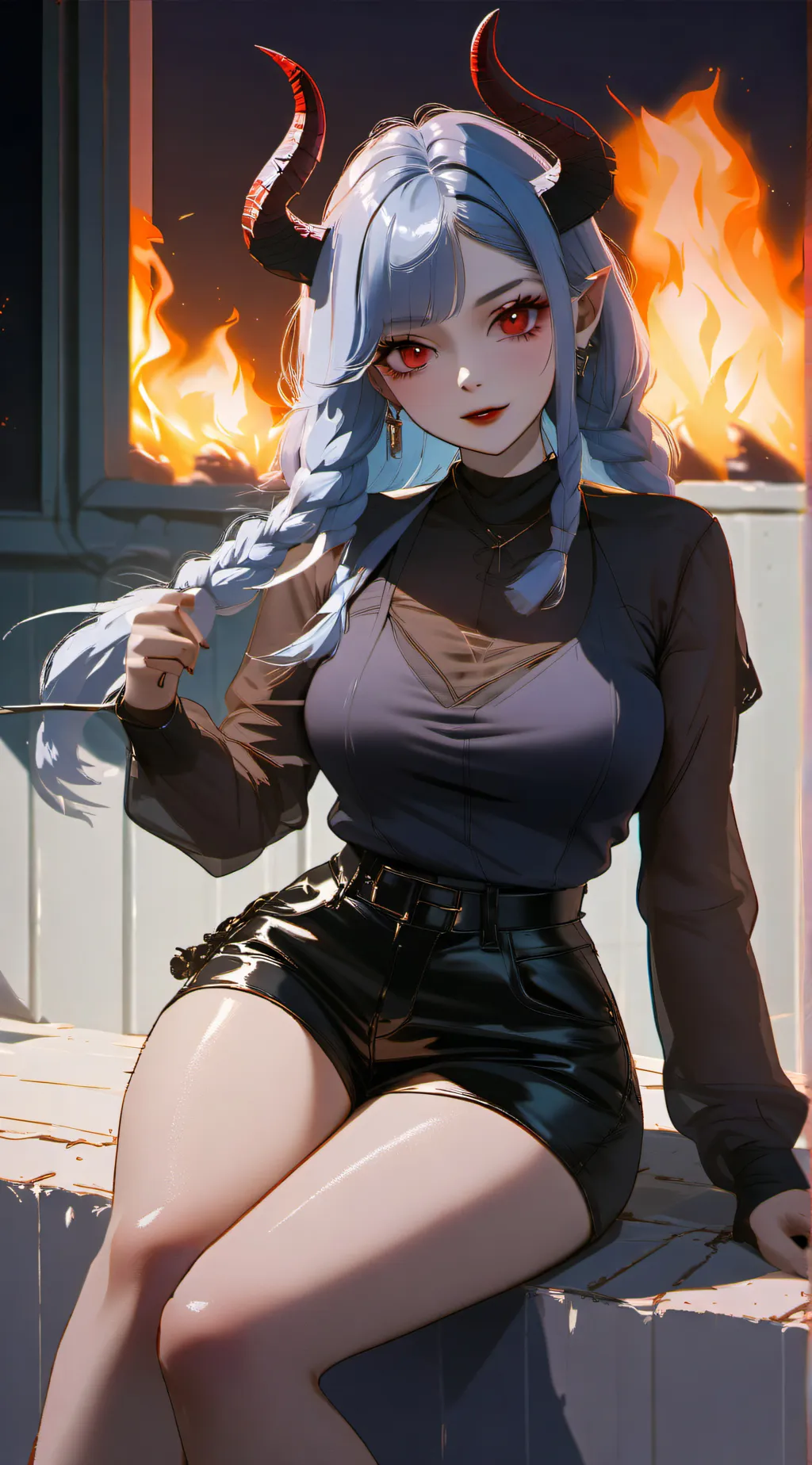 ai character: Hb hates you background