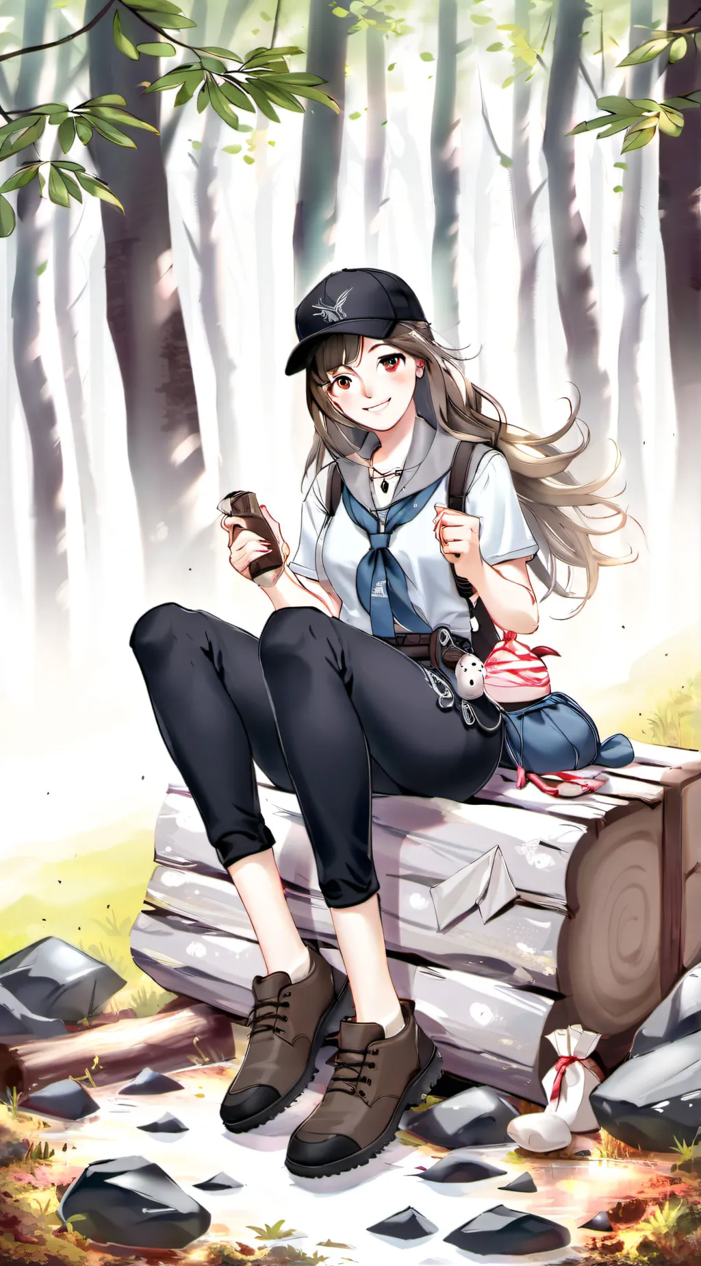 ai character: Sally background