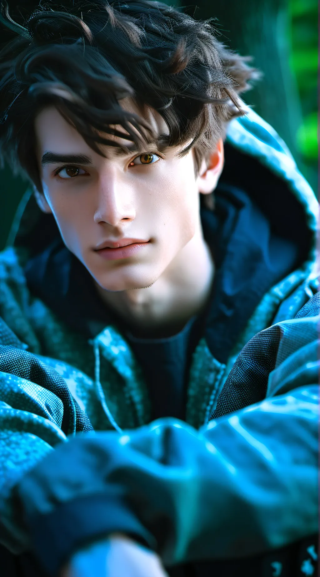 ai character: kyle background