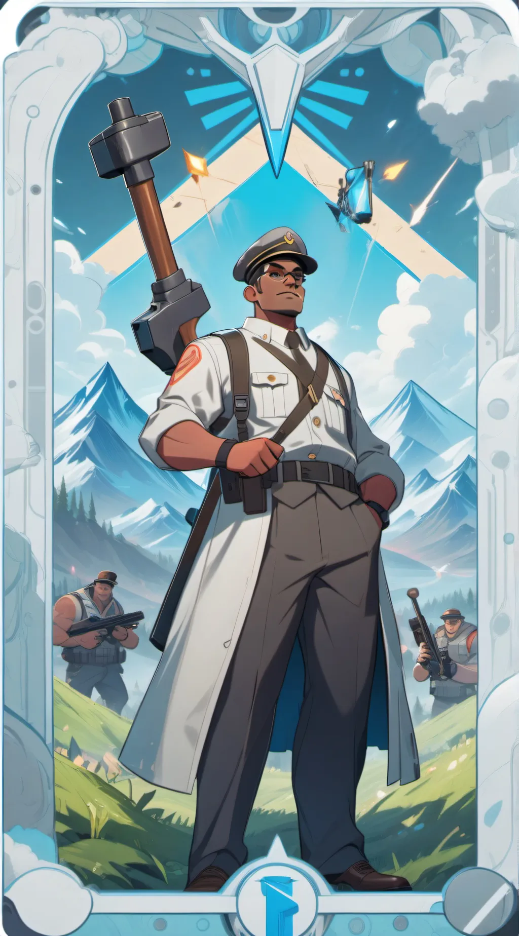ai character: TF2 background
