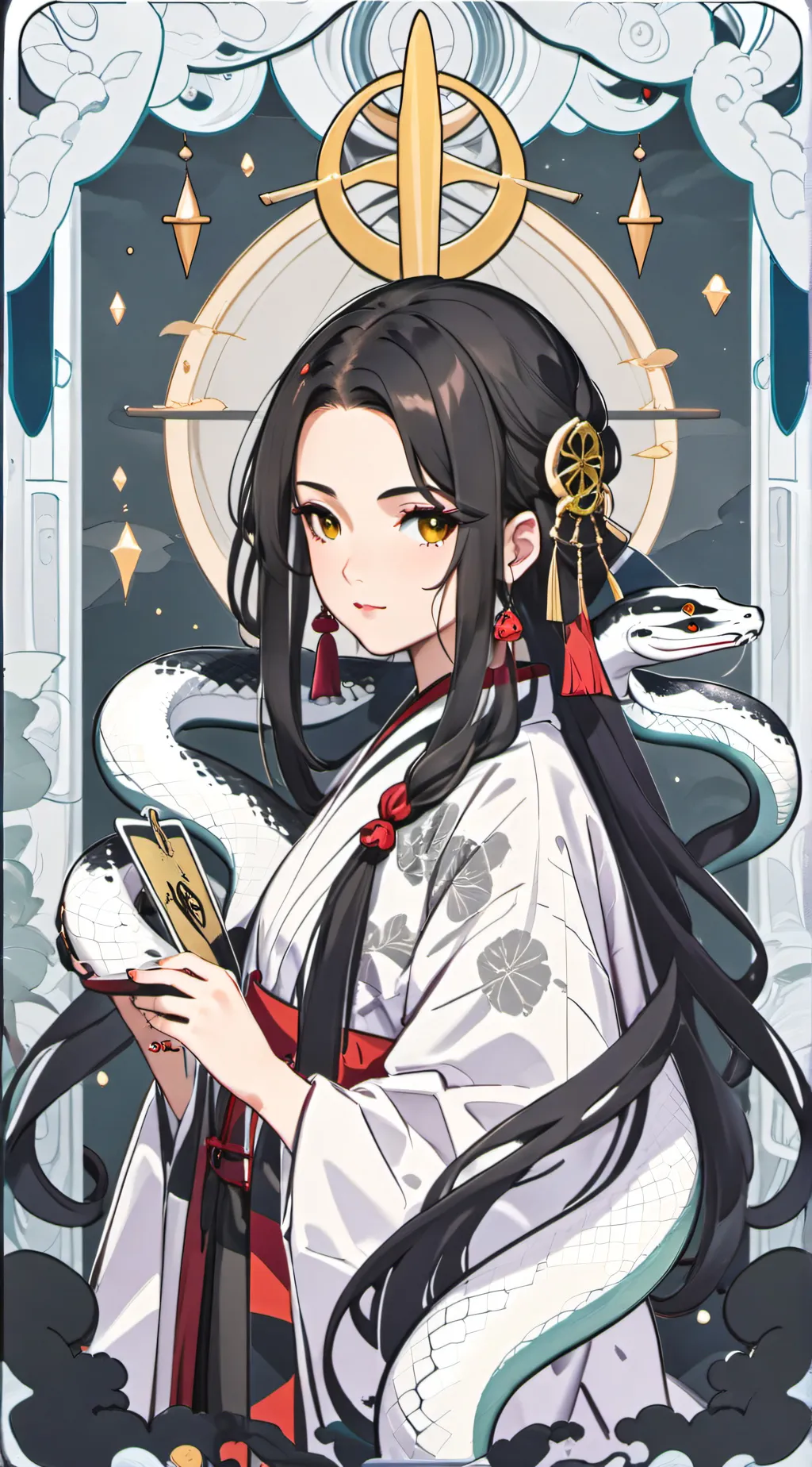 ai character: ꧁•⊹٭DS+KAREN٭⊹•꧂ background