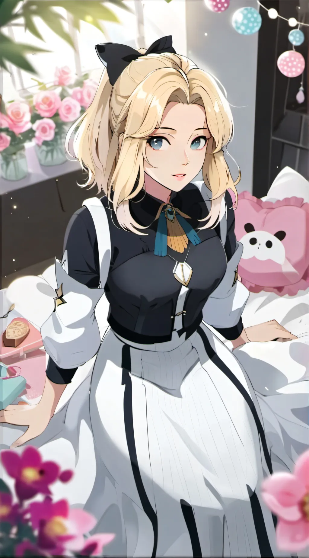 ai character: Komi background