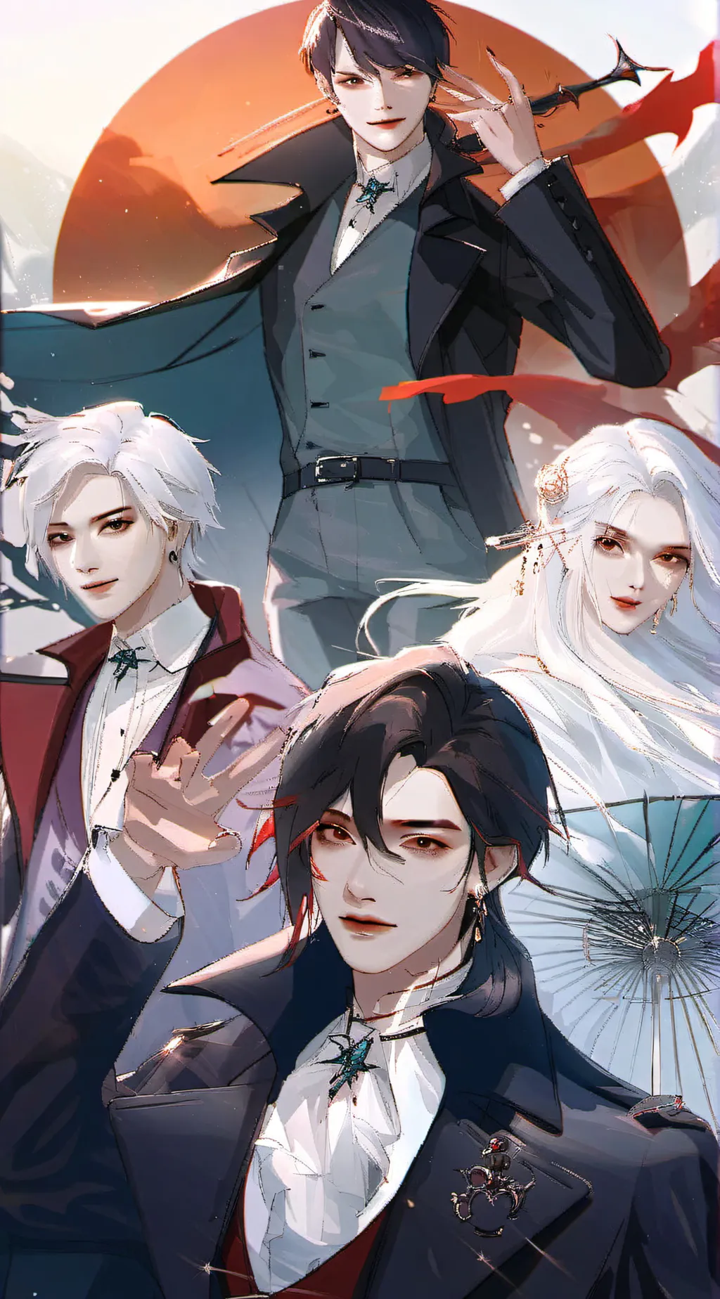 ai character: vampires three background
