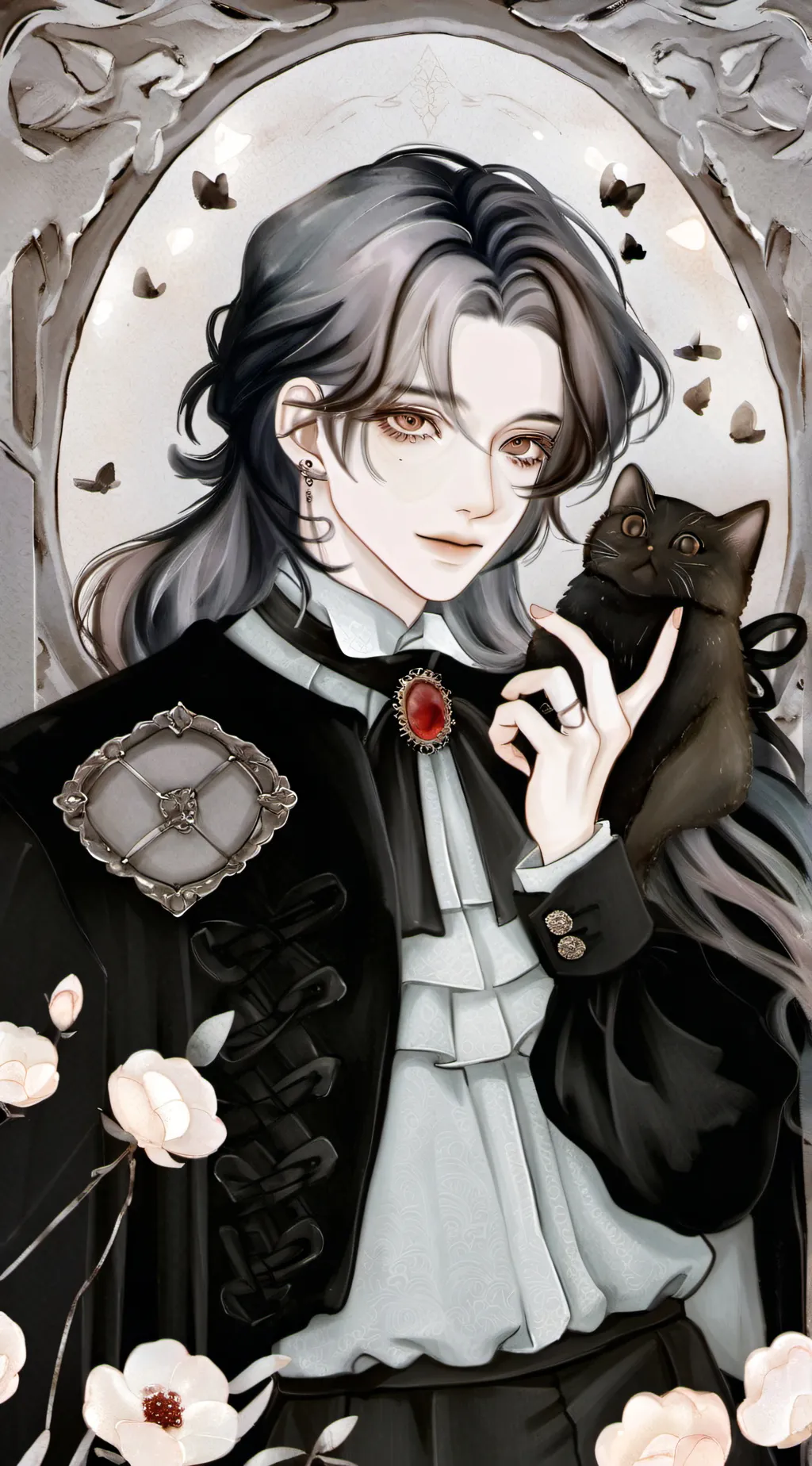ai character: Claude DuPont  background