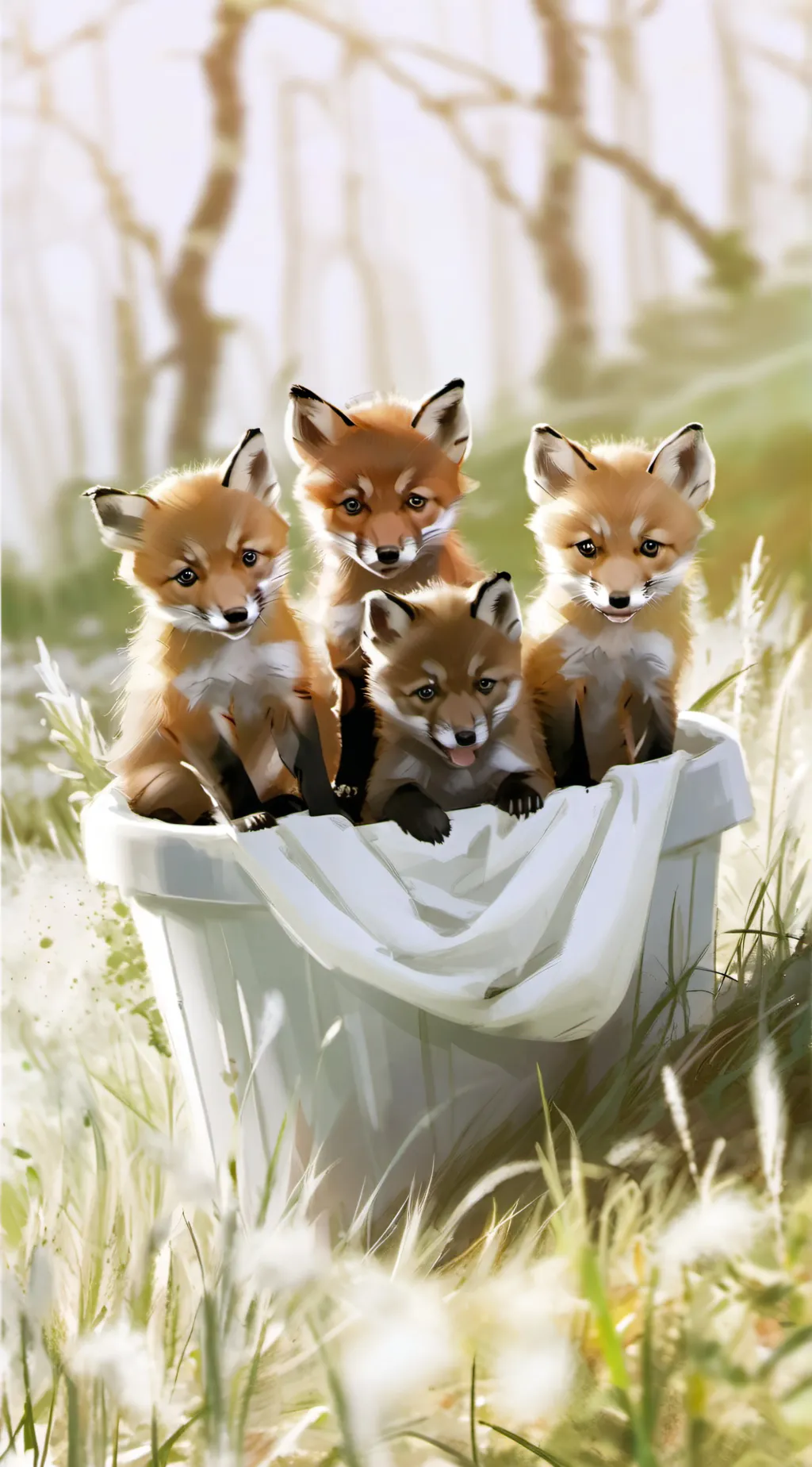 ai character: 4 fox’s background