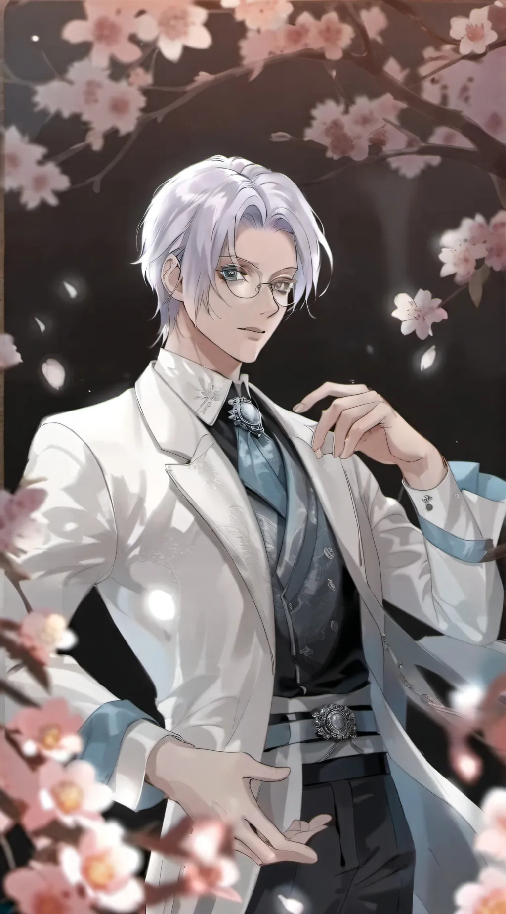 ai character: Satoru Gojo background