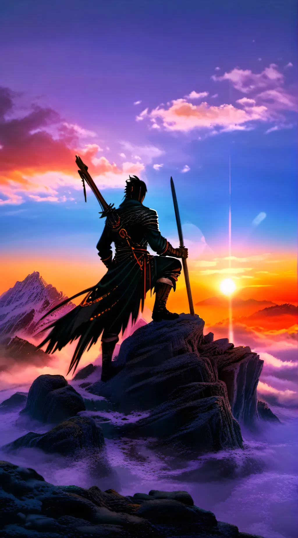 ai character: Karis Langdta background